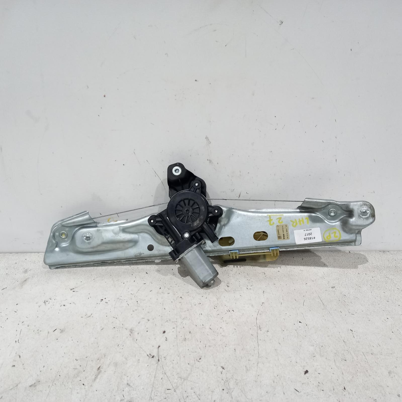 View Auto part Left Rear Wnd Reg/Motor Holden Astra 2017