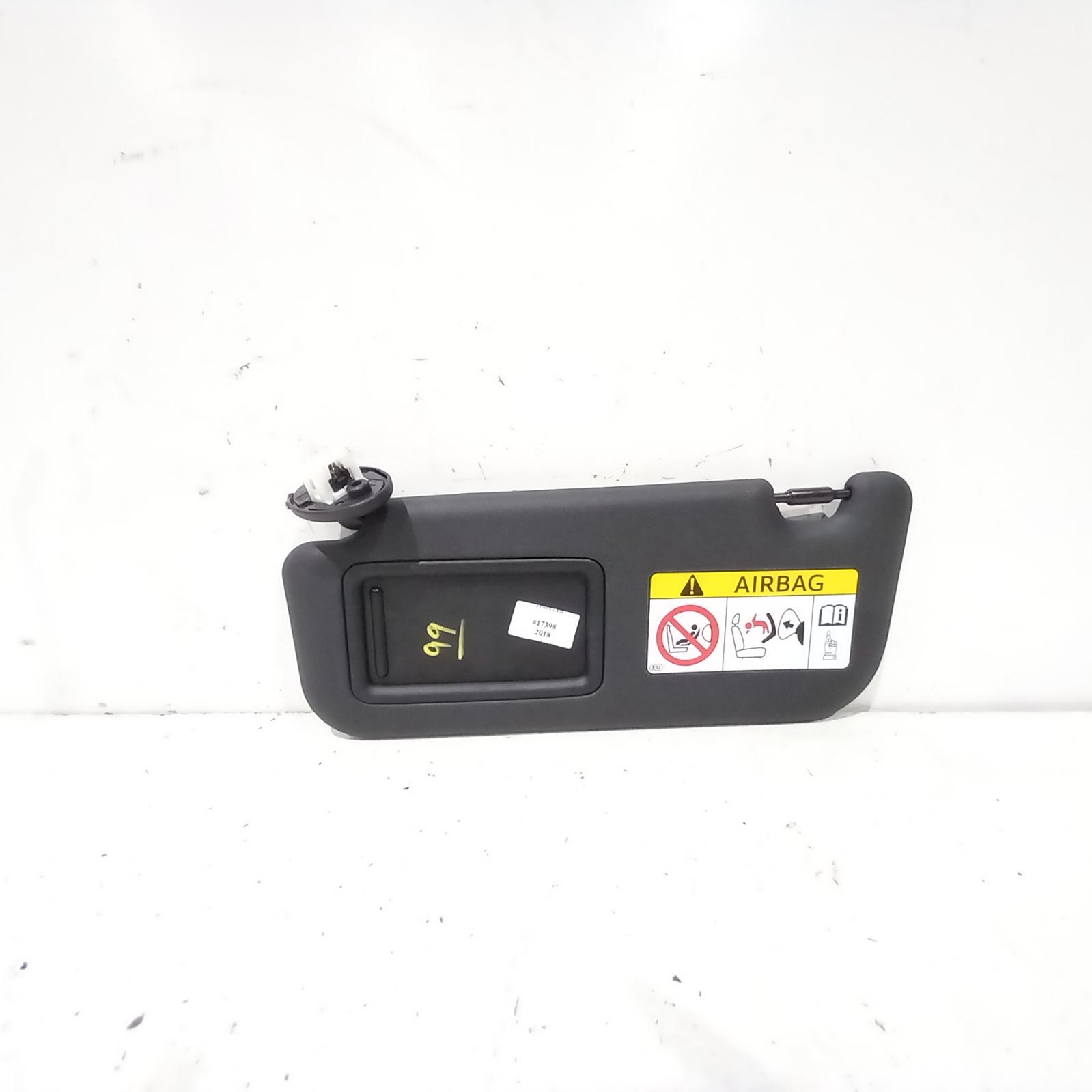 2018 Toyota Corolla Sunvisor View Auto part Sunvisor Toyota Corolla 2018