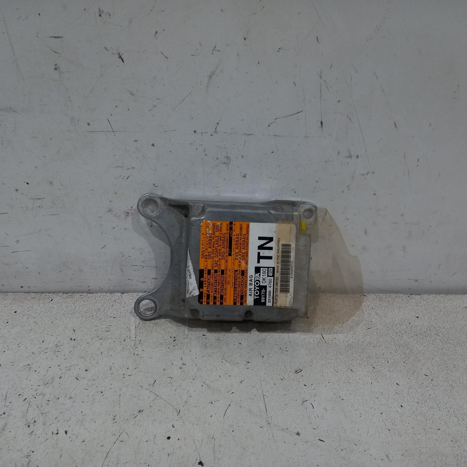 View Auto part Airbag Module/Sensor Toyota Hilux 2009