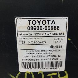 View Auto part Radio/Cd/Dvd/Sat/Tv Toyota Hilux 2005