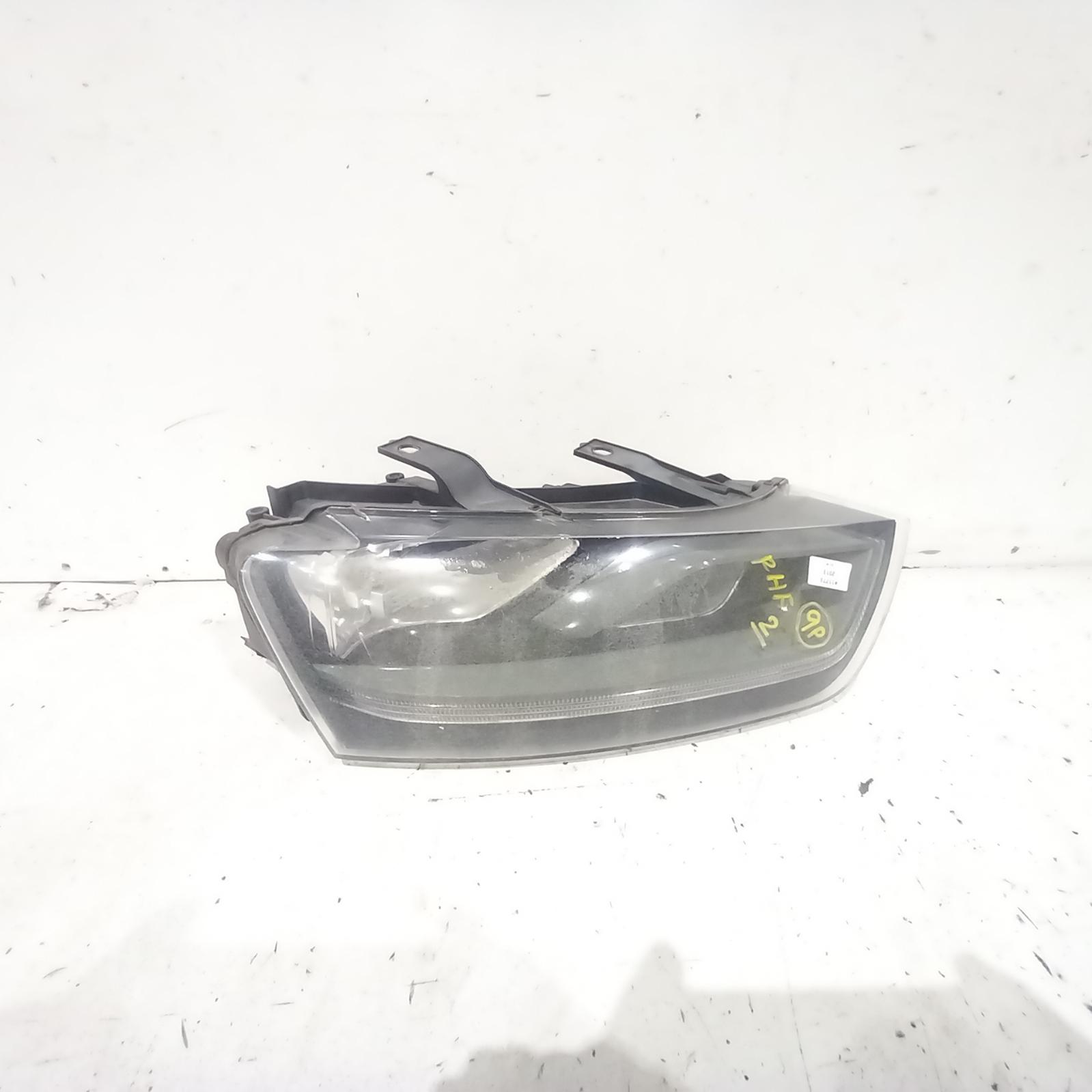 2013 Audi Q3 Right Headlamp View Auto part Right Headlamp Audi Q3 2013
