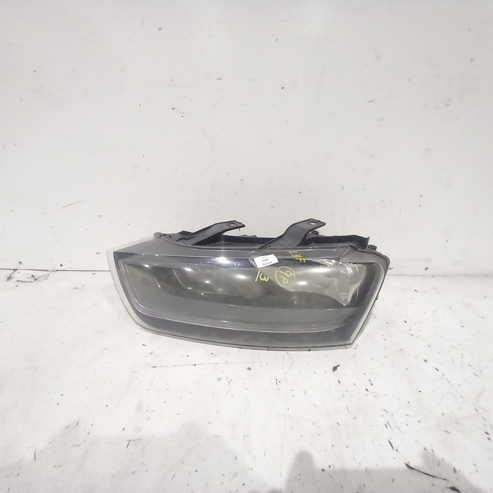 2013 Audi Q3 Left Headlamp View Auto part Left Headlamp Audi Q3 2013