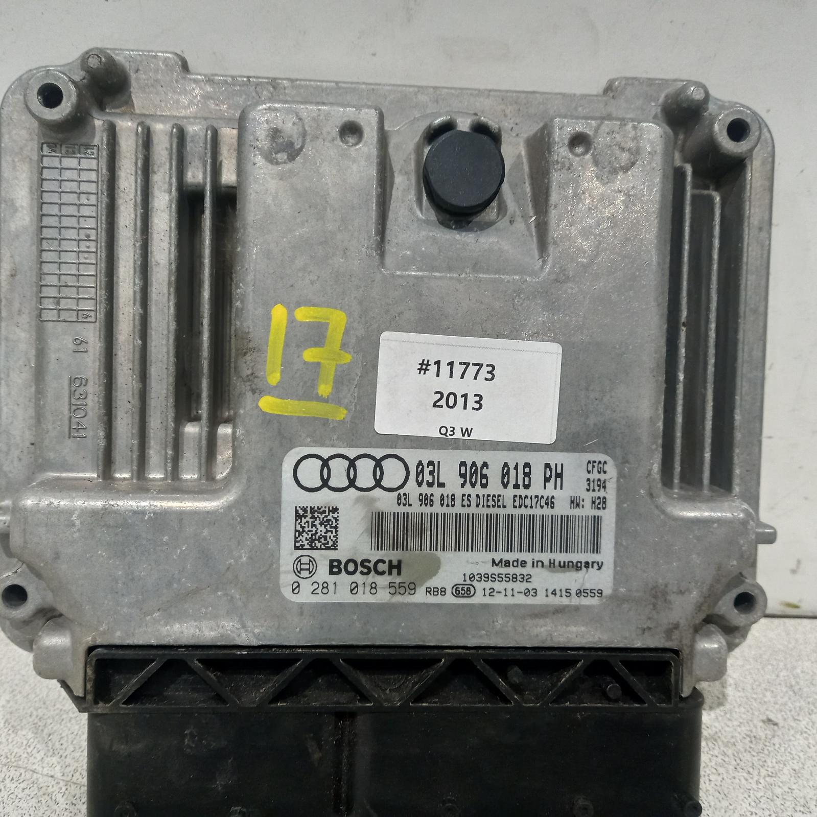 2013 Audi Q3 Ecu View Auto part Ecu Audi Q3 2013