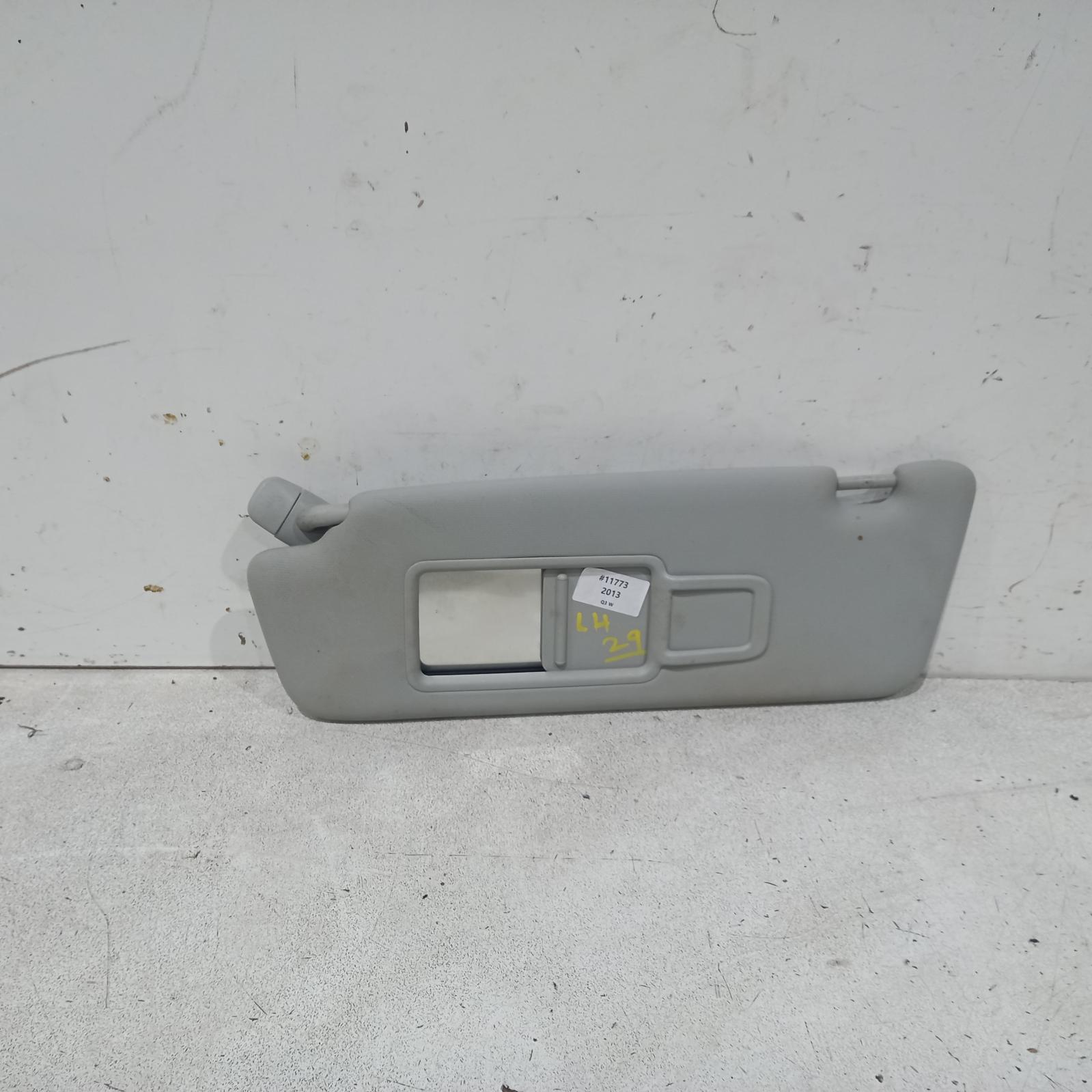2013 Audi Q3 Sunvisor View Auto part Sunvisor Audi Q3 2013