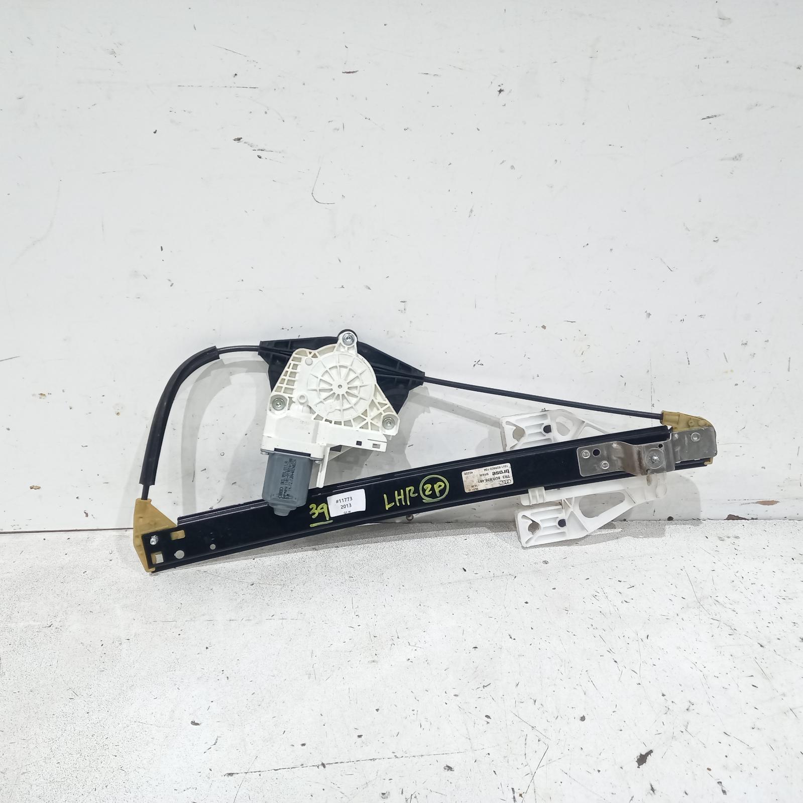 2013 Audi Q3 Left Rear Wnd Reg/Motor View Auto part Left Rear Wnd Reg/Motor Audi Q3 2013