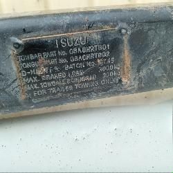 View Auto part Towbar Isuzu Dmax 2011