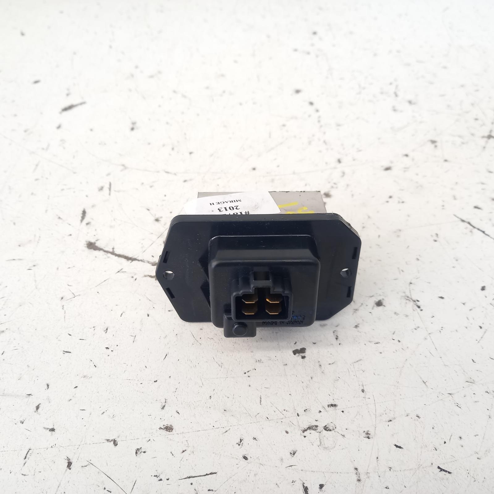 View Auto part Fan Speed Resistor Mitsubishi Mirage 2013