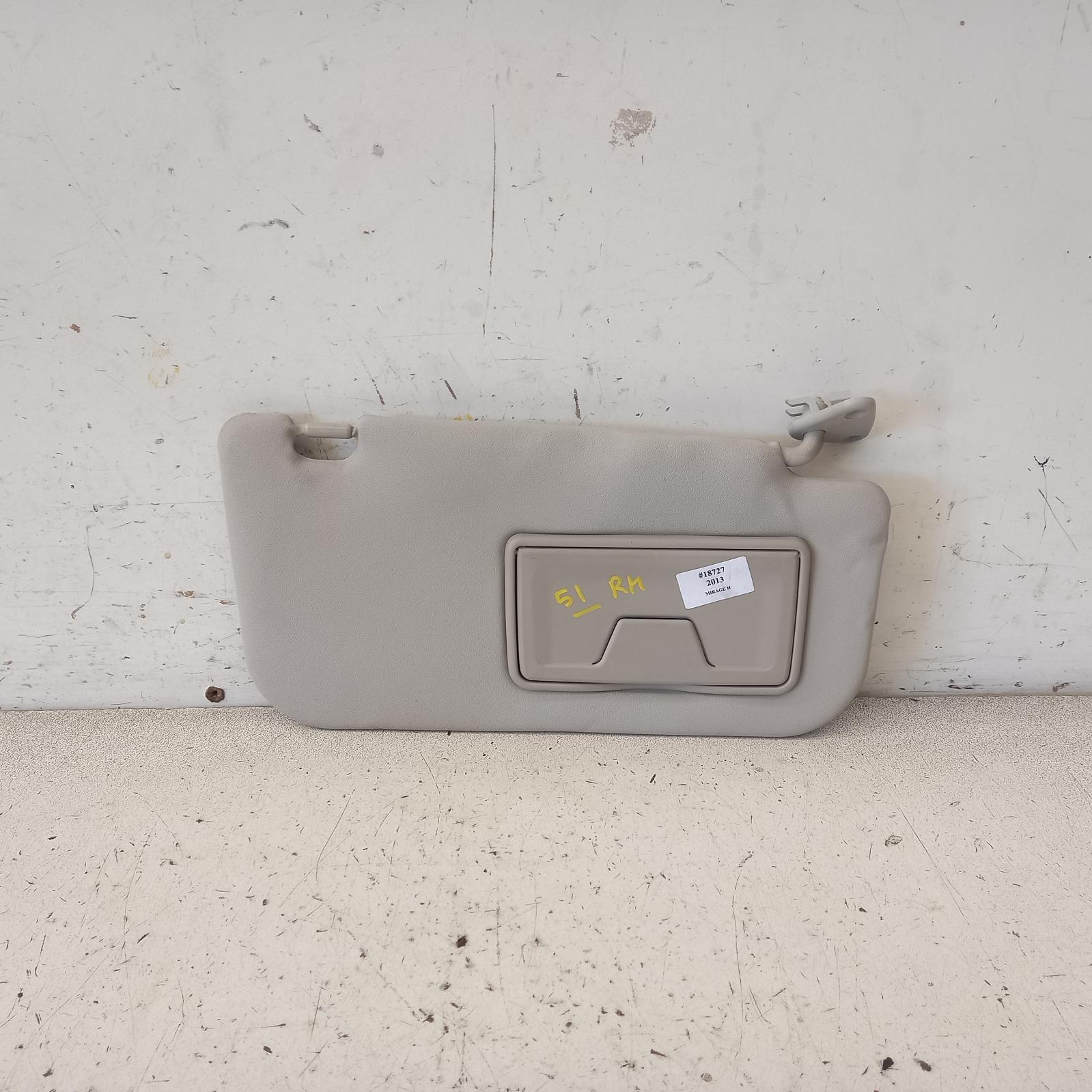 View Auto part Sunvisor Mitsubishi Mirage 2013