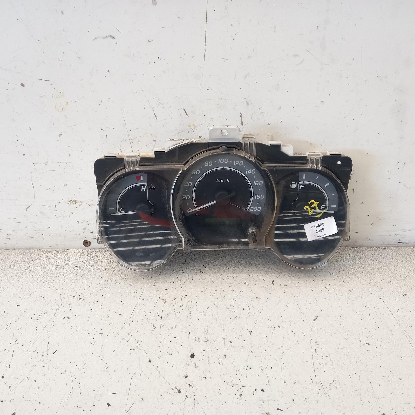 View Auto part Instrument Cluster Toyota Hilux 2009