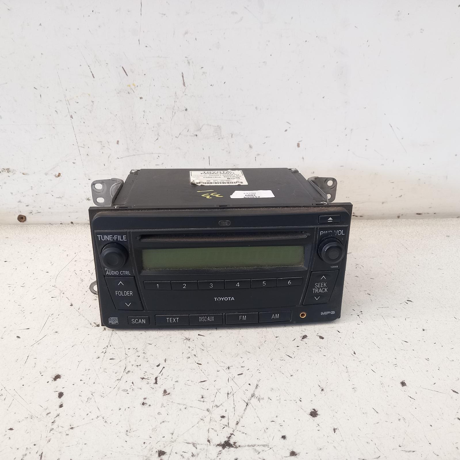 View Auto part Radio/Cd/Dvd/Sat/Tv Toyota Hilux 2009