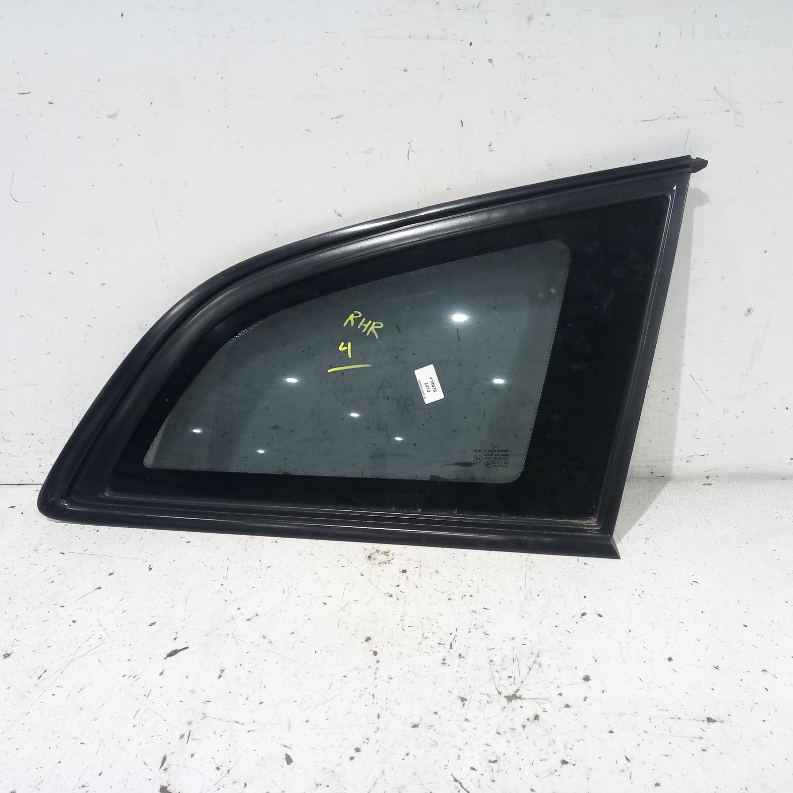 View Auto part Right Rear Side Glass Holden Commodore 2010