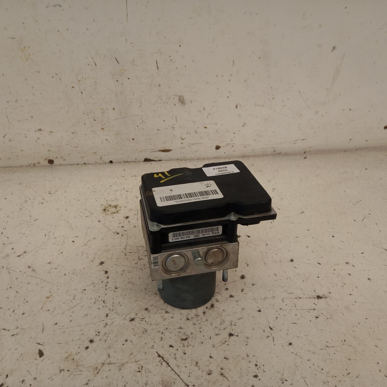 View Auto part Abs Pump/Modulator Holden Commodore 2010