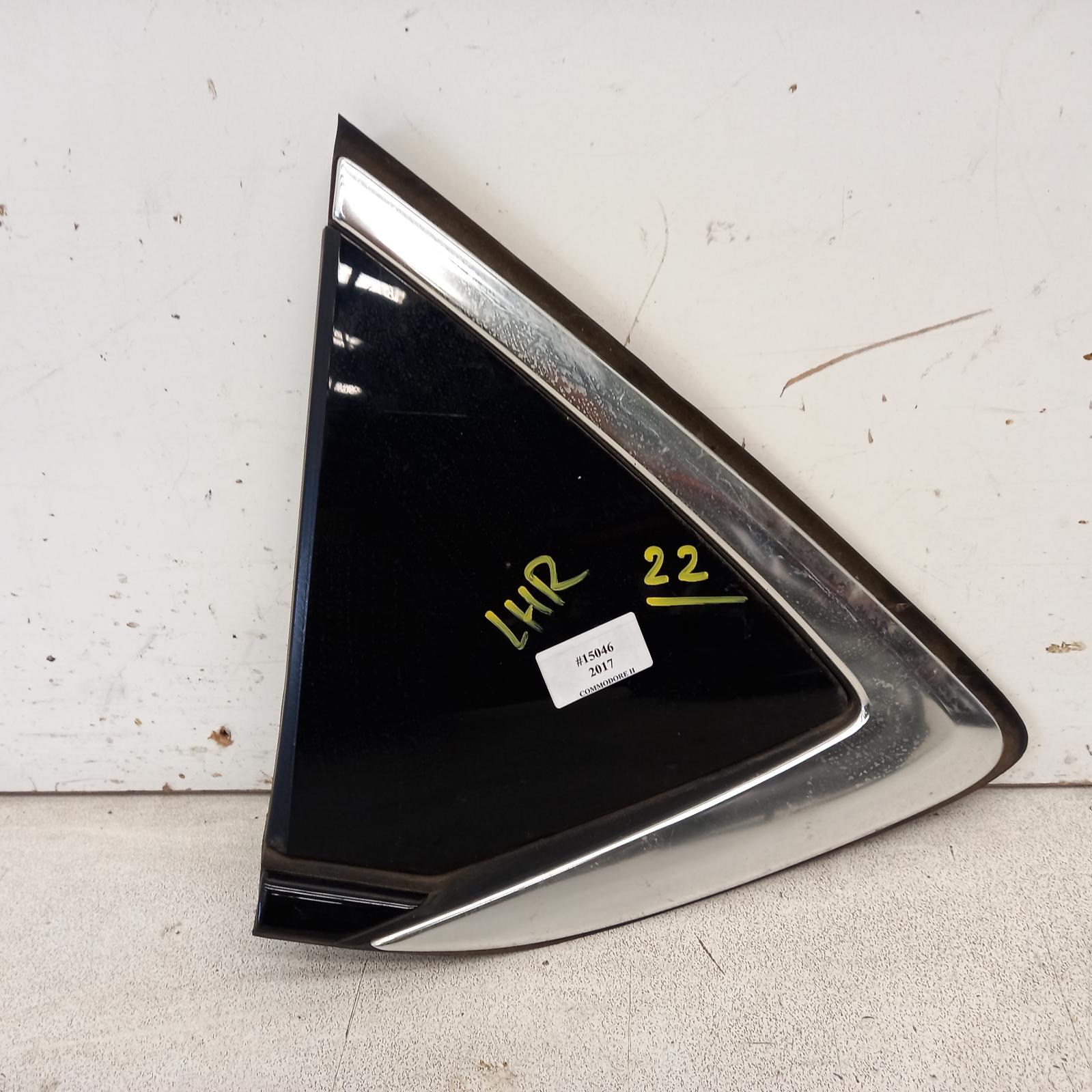 View Auto part Left Rear Side Glass Holden Commodore 2017