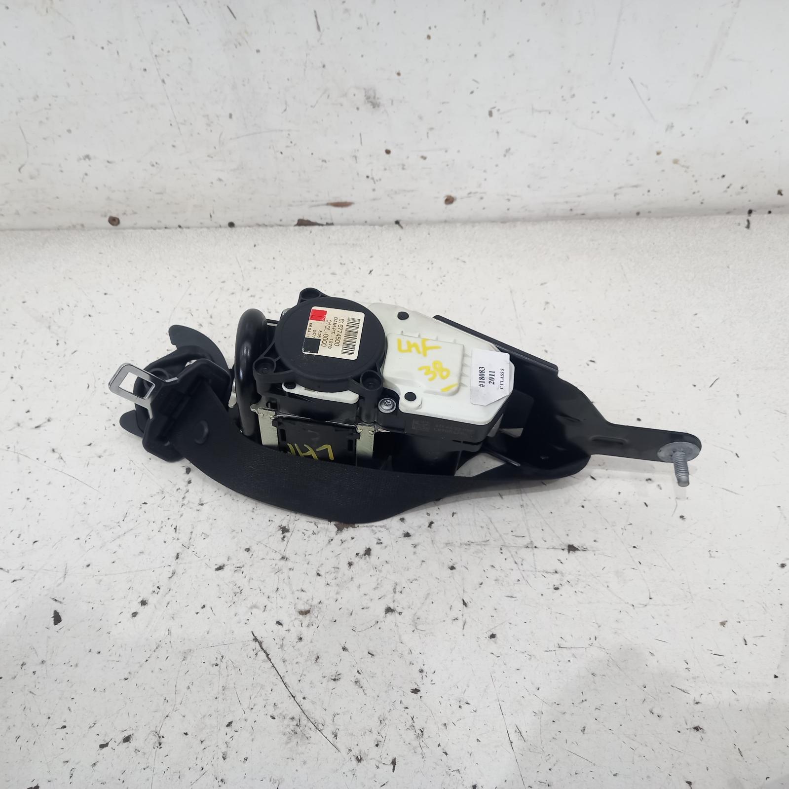 2011 Mercedes C Class Seatbelt/Stalk View Auto part Seatbelt/Stalk Mercedes C Class 2011