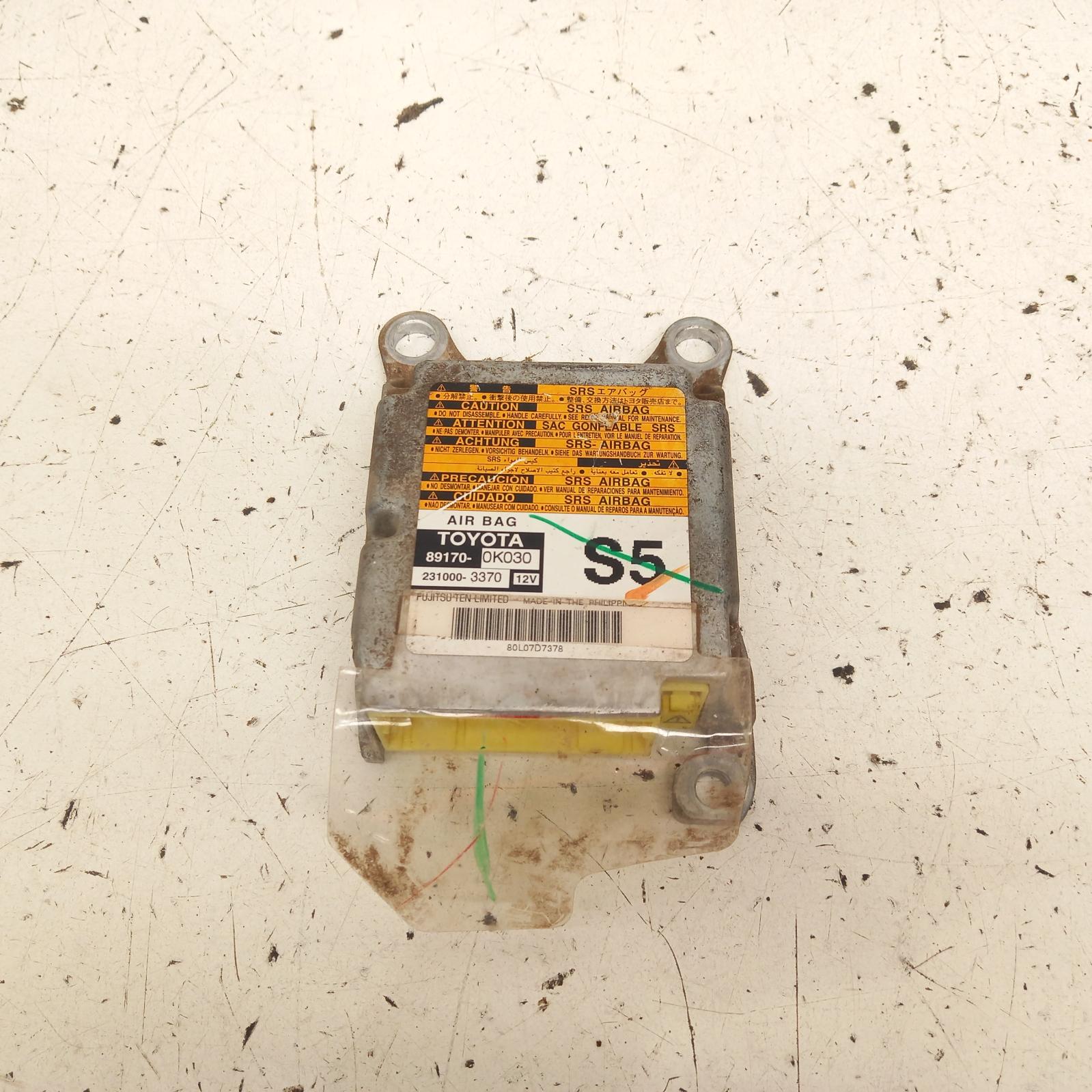 2008 Toyota Hilux Airbag Module/Sensor View Auto part Airbag Module/Sensor Toyota Hilux 2008
