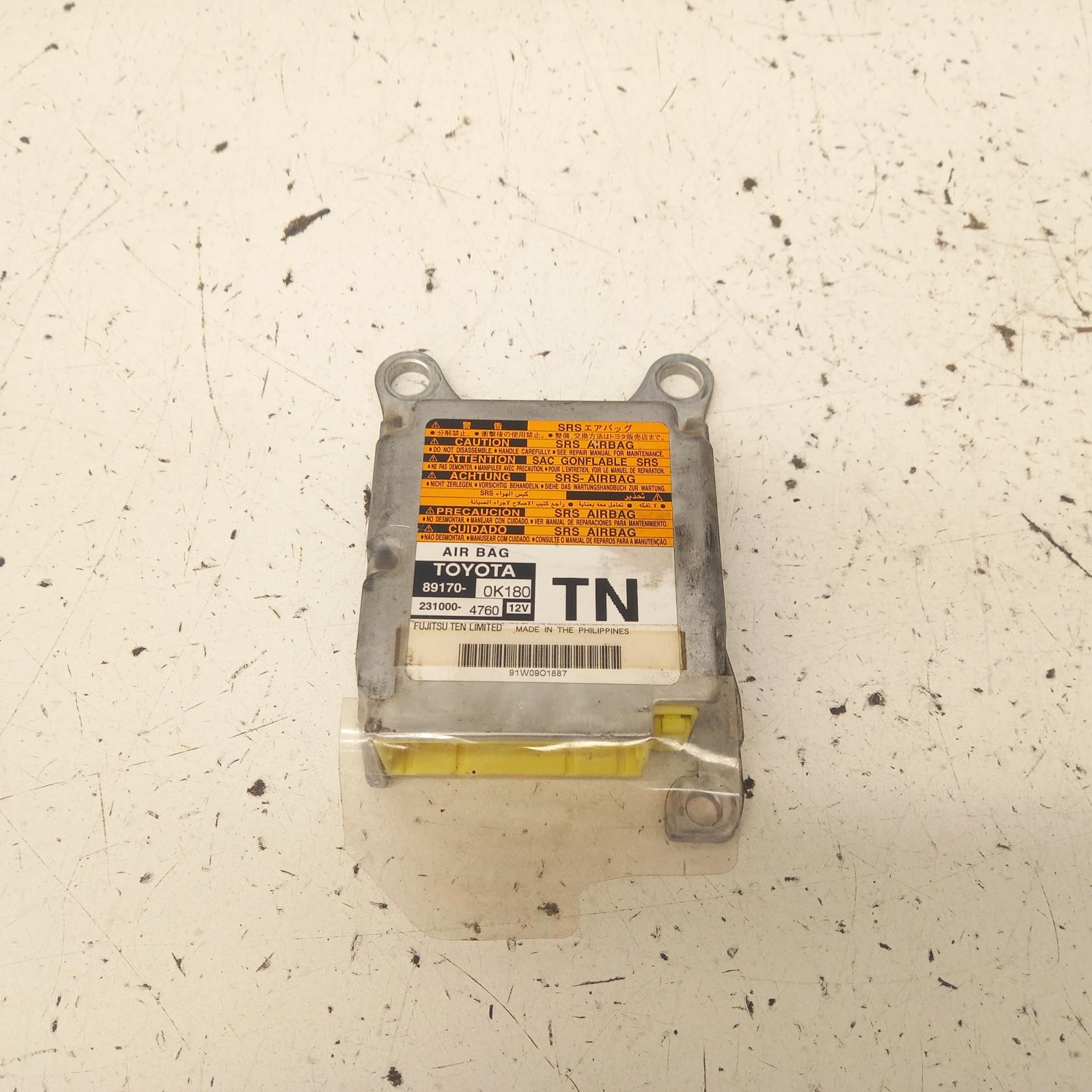 View Auto part Airbag Module/Sensor Toyota Hilux 2009