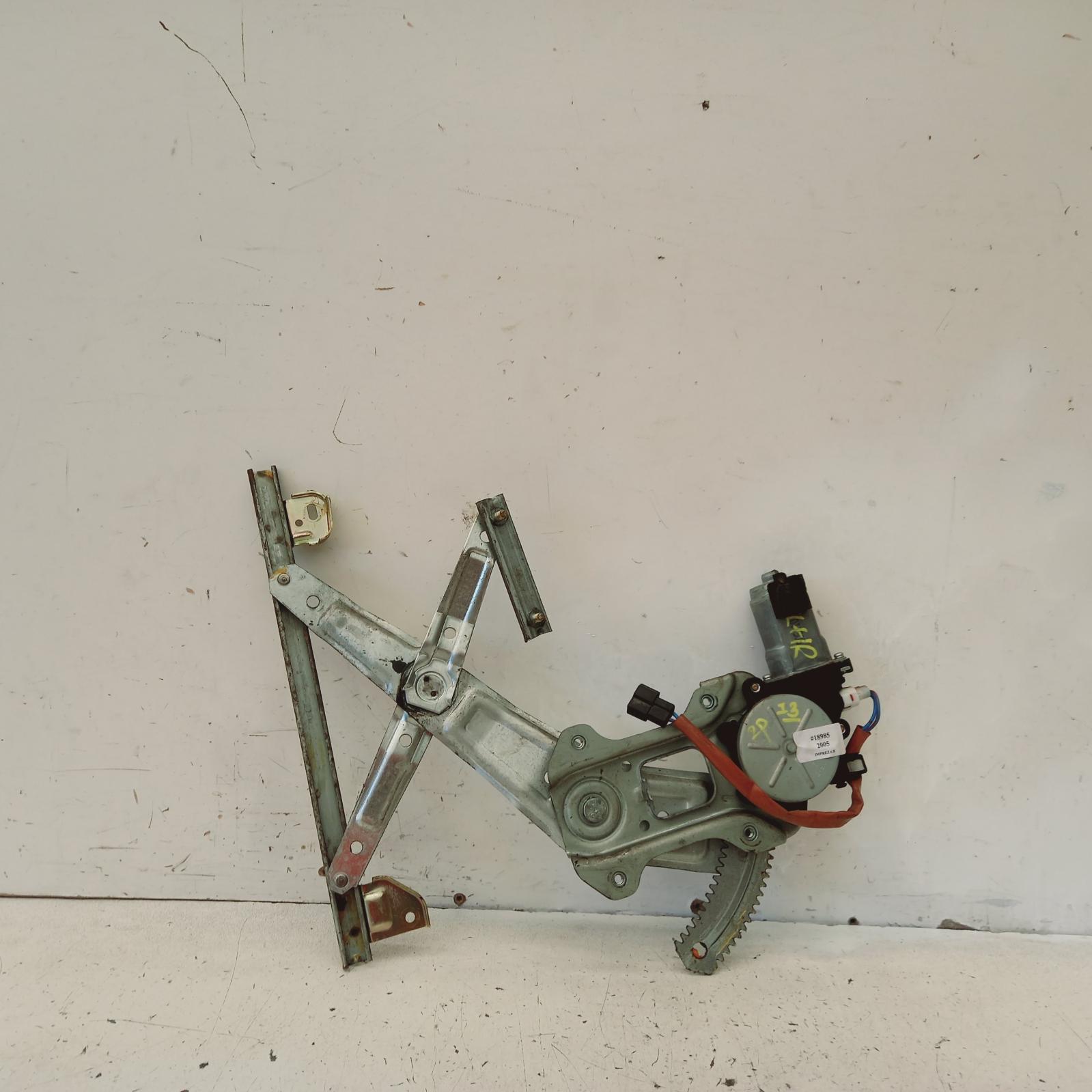 View Auto part Left Rear Wnd Reg/Motor Subaru Impreza 2005