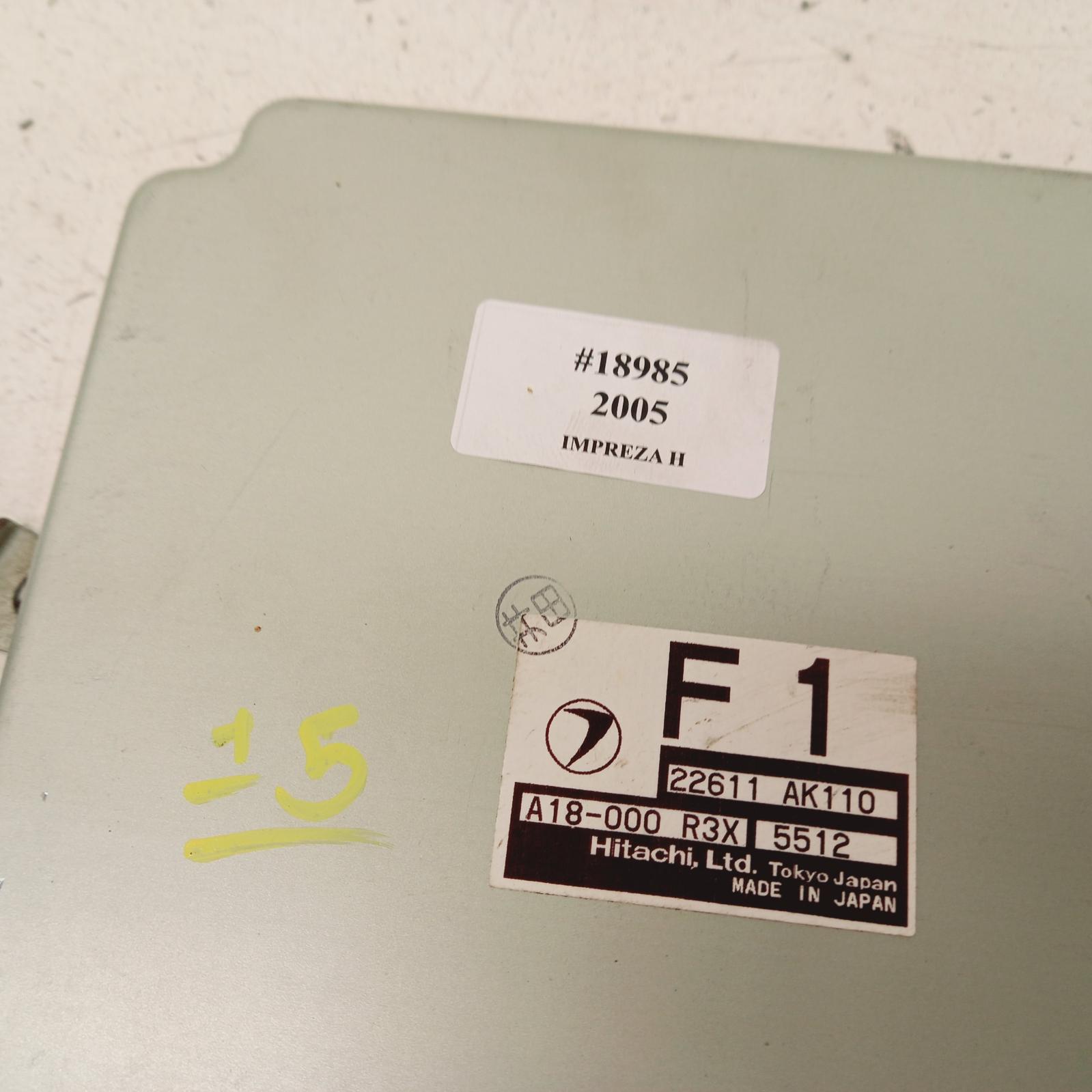 View Auto part Ecu Subaru Impreza 2005