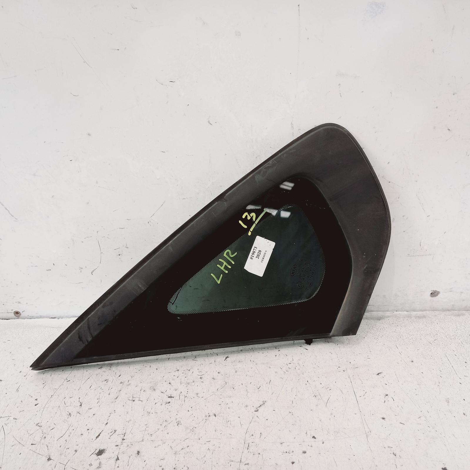 View Auto part Left Rear Side Glass Kia Cerato 2020