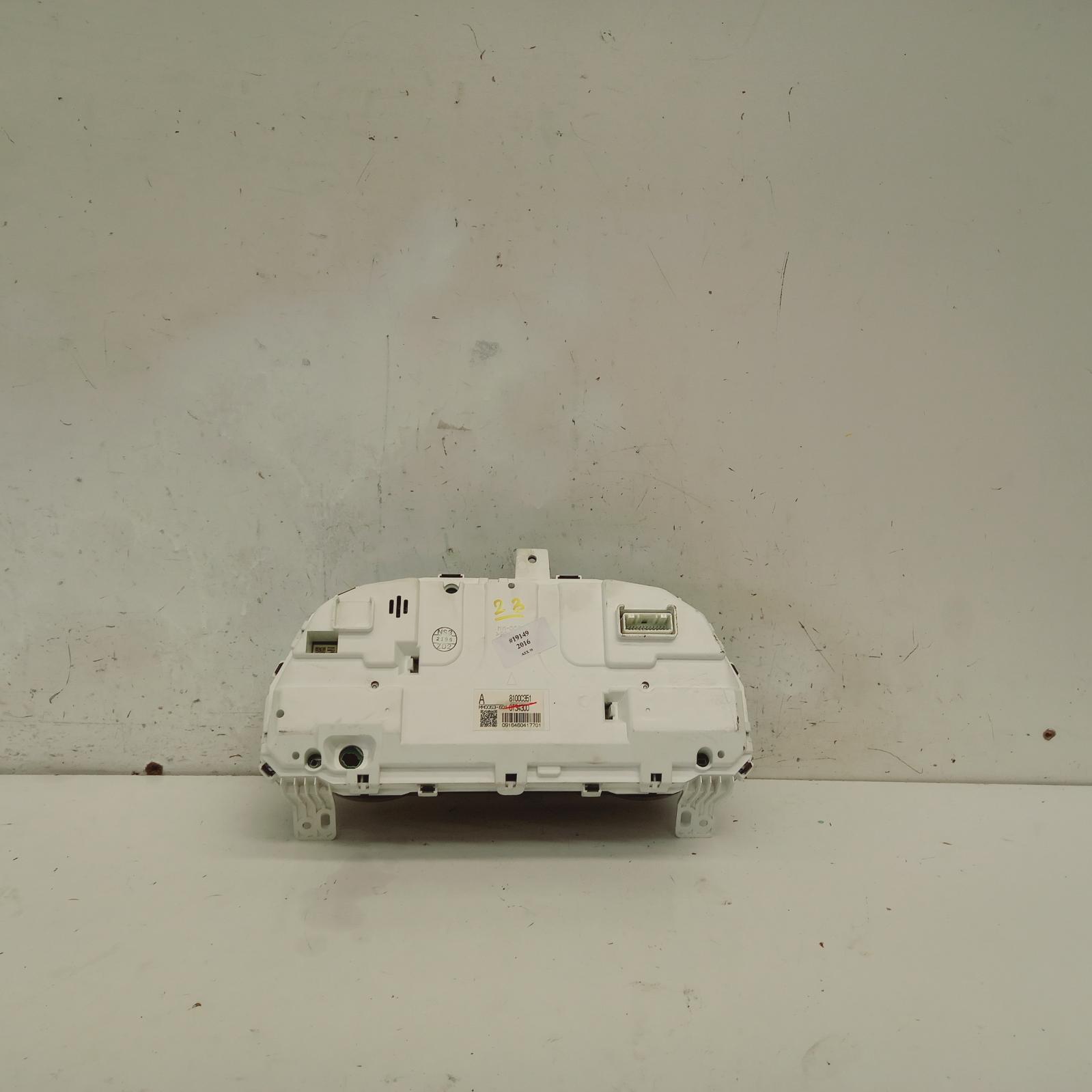 View Auto part Instrument Cluster Mitsubishi Asx 2016