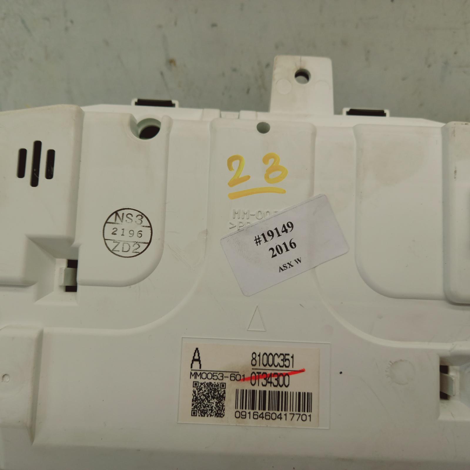 View Auto part Instrument Cluster Mitsubishi Asx 2016