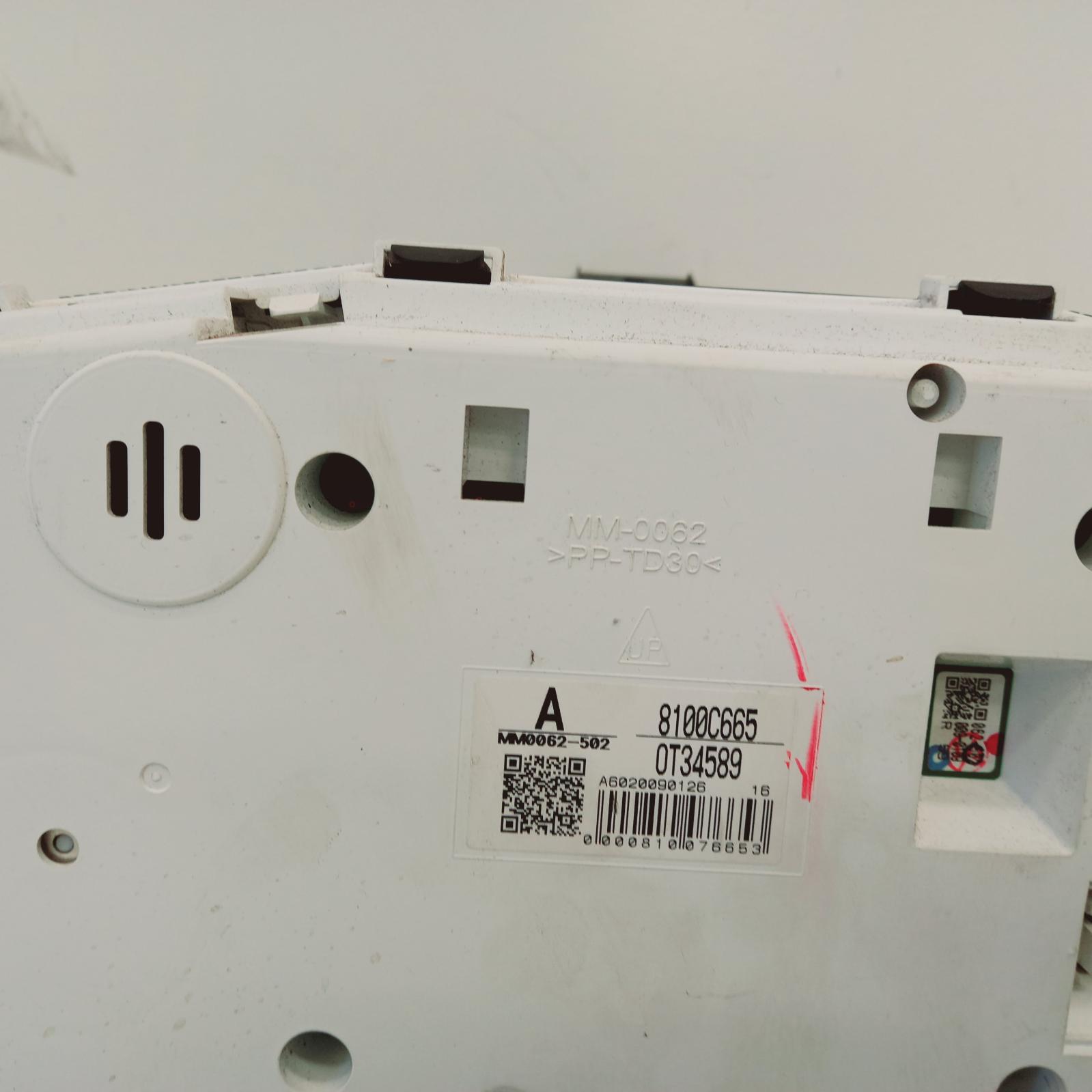 View Auto part Instrument Cluster Mitsubishi Triton 2021