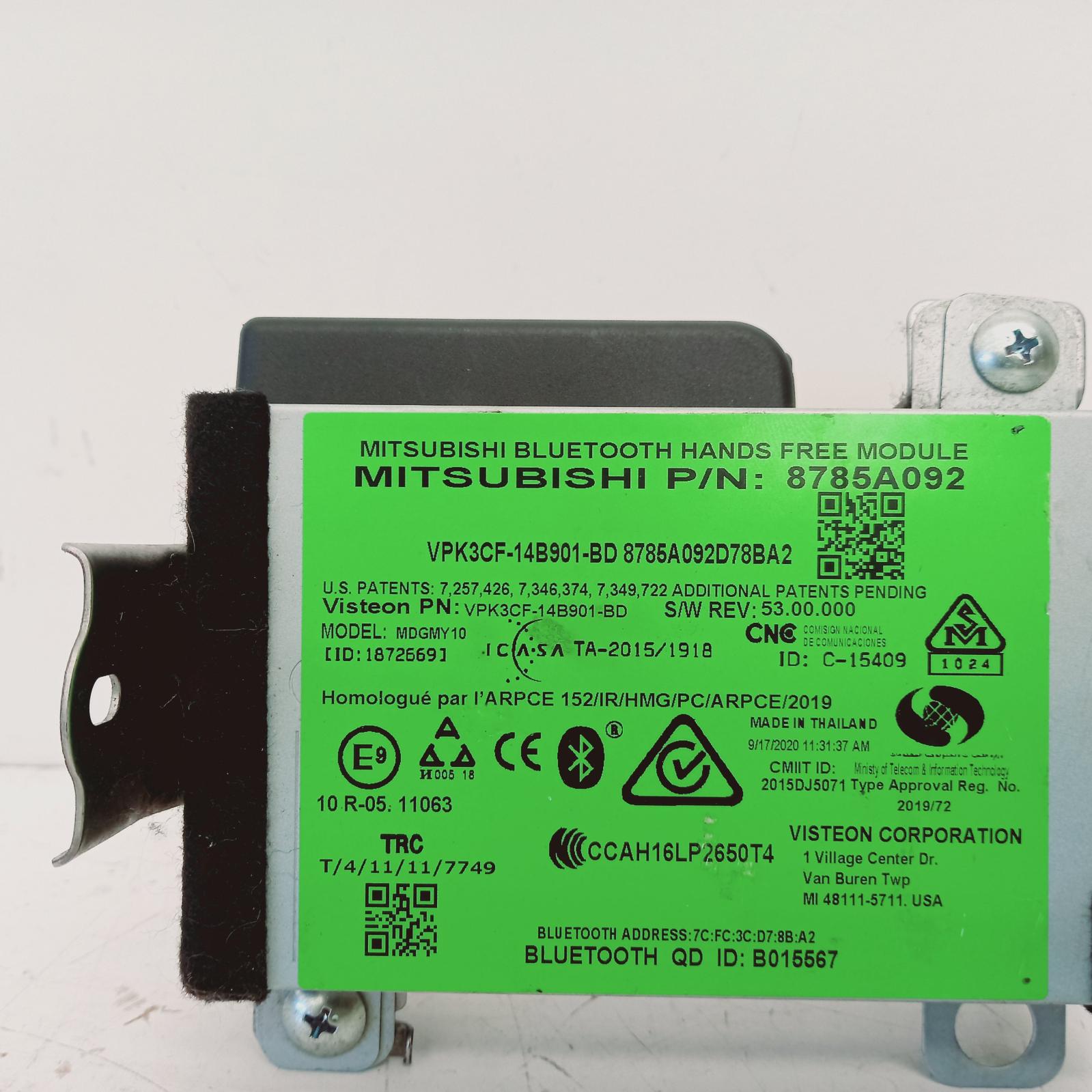 View Auto part Ecu Mitsubishi Triton 2021