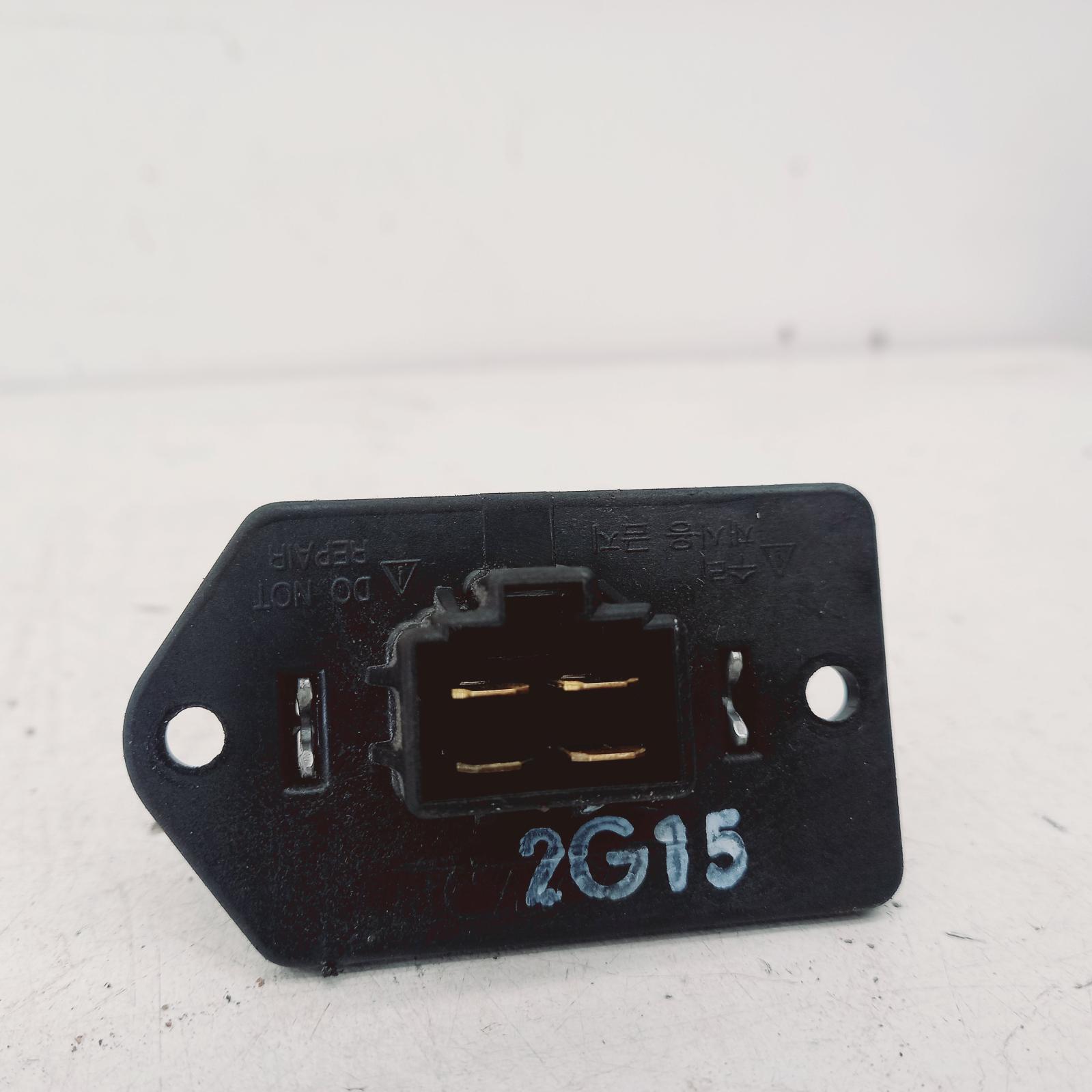 View Auto part Fan Speed Resistor Kia Rio 2012