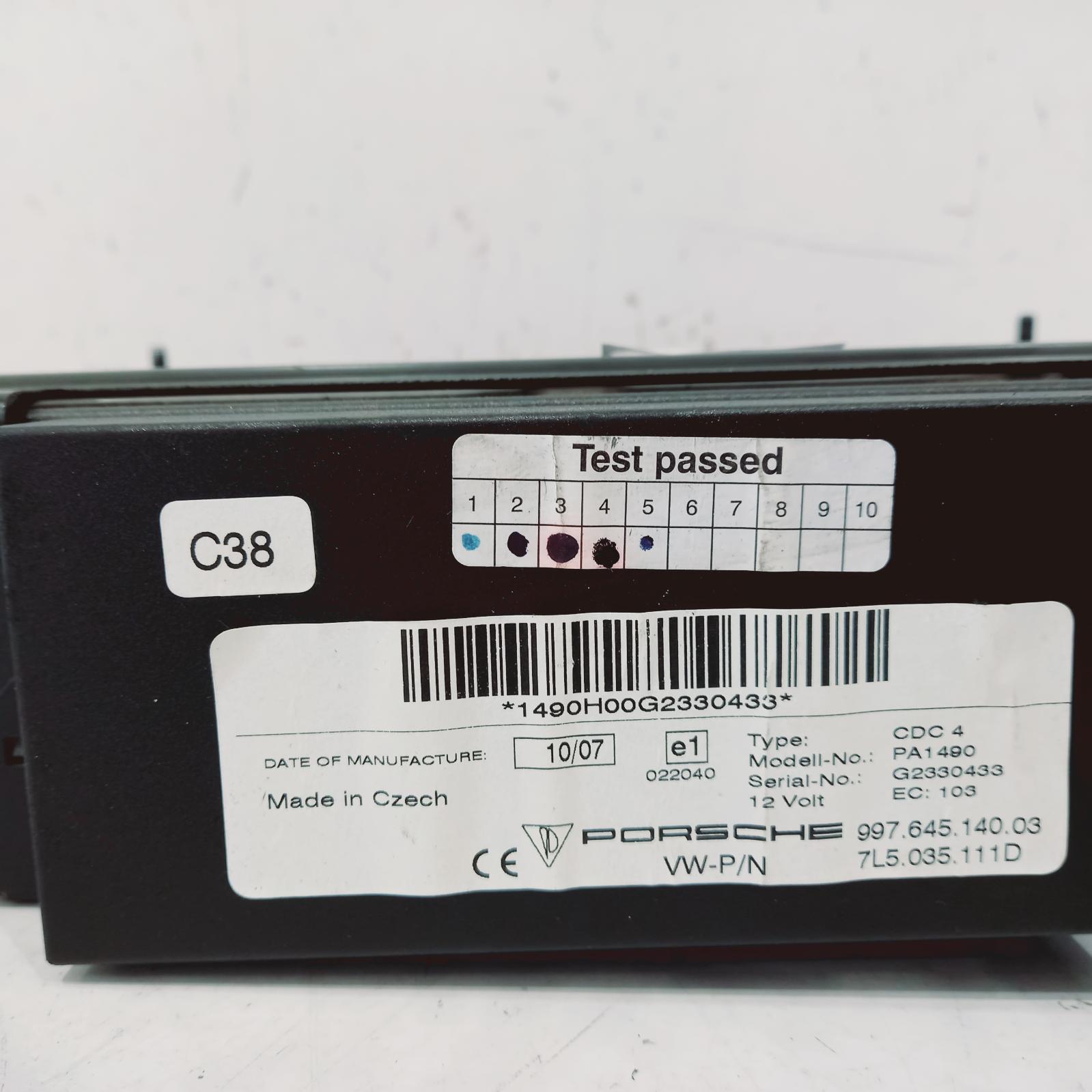 View Auto part Radio/Cd/Dvd/Sat/Tv Porsche Cayenne 2008