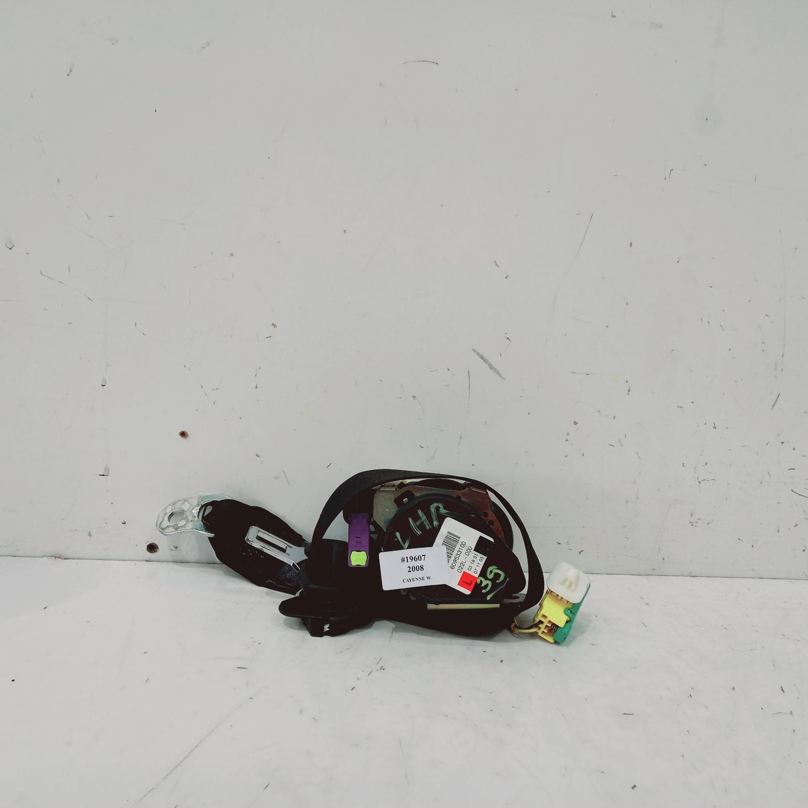 View Auto part Seatbelt/Stalk Porsche Cayenne 2008