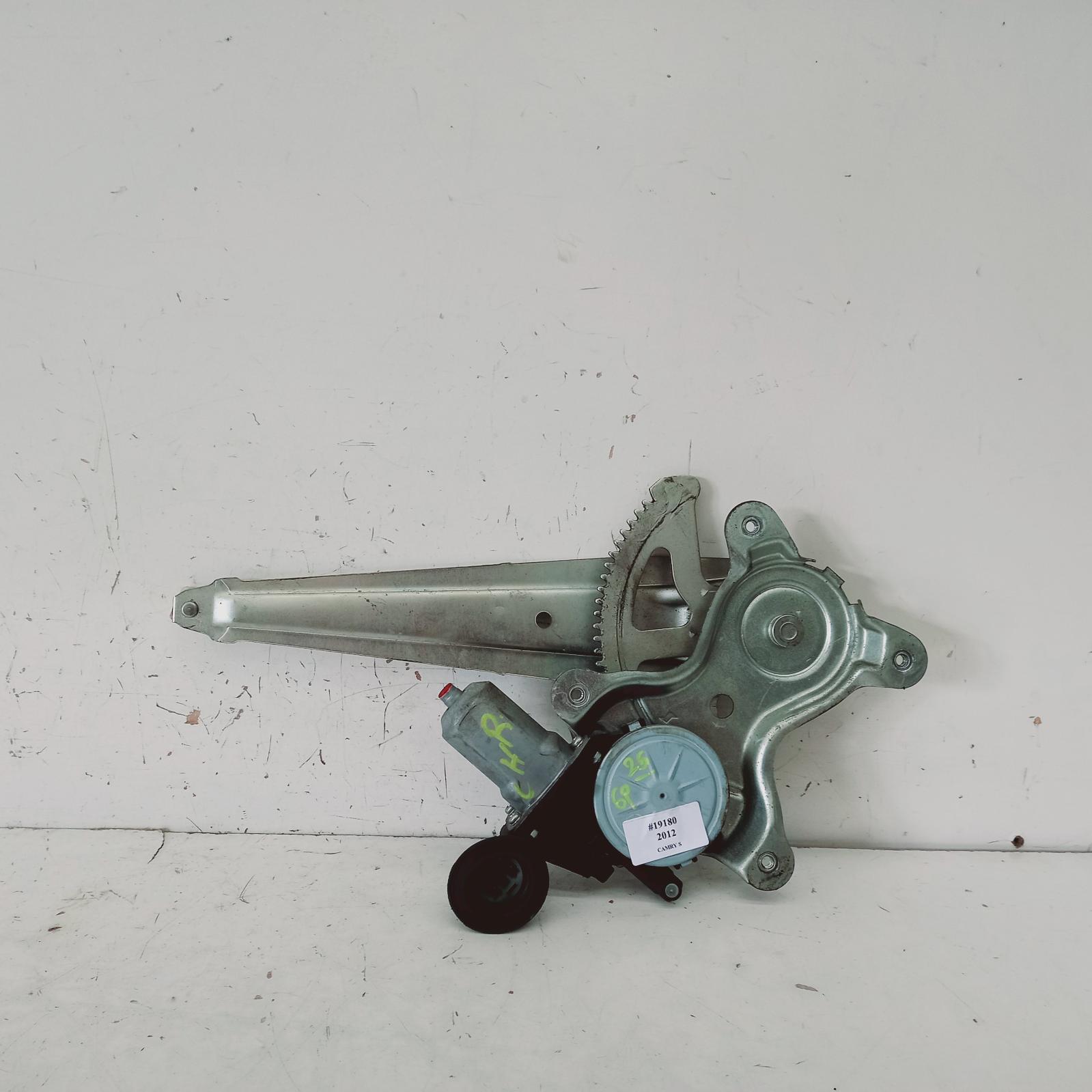 View Auto part Left Rear Wnd Reg/Motor Toyota Camry 2012