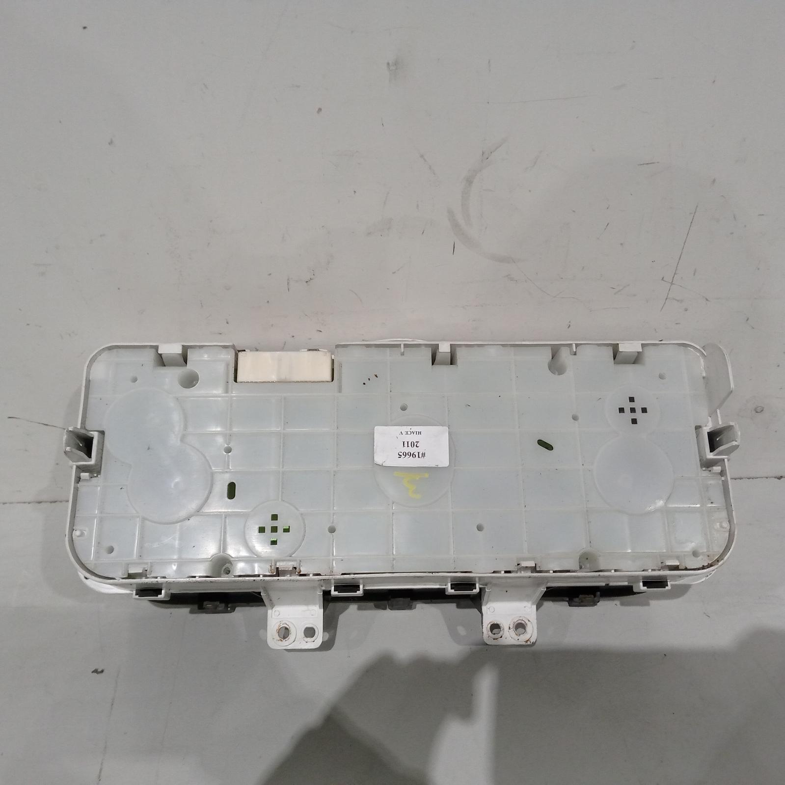 View Auto part Instrument Cluster Toyota Hiace 2011