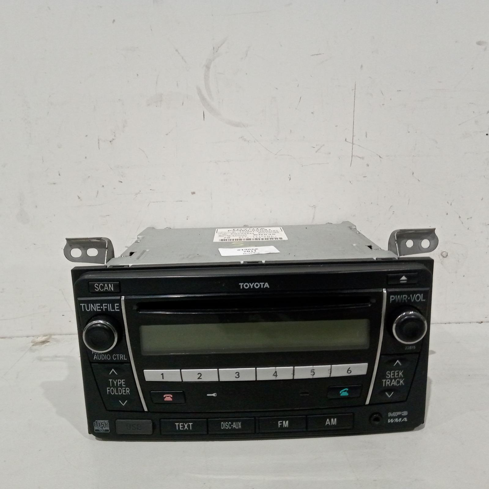 View Auto part Radio/Cd/Dvd/Sat/Tv Toyota Hiace 2011