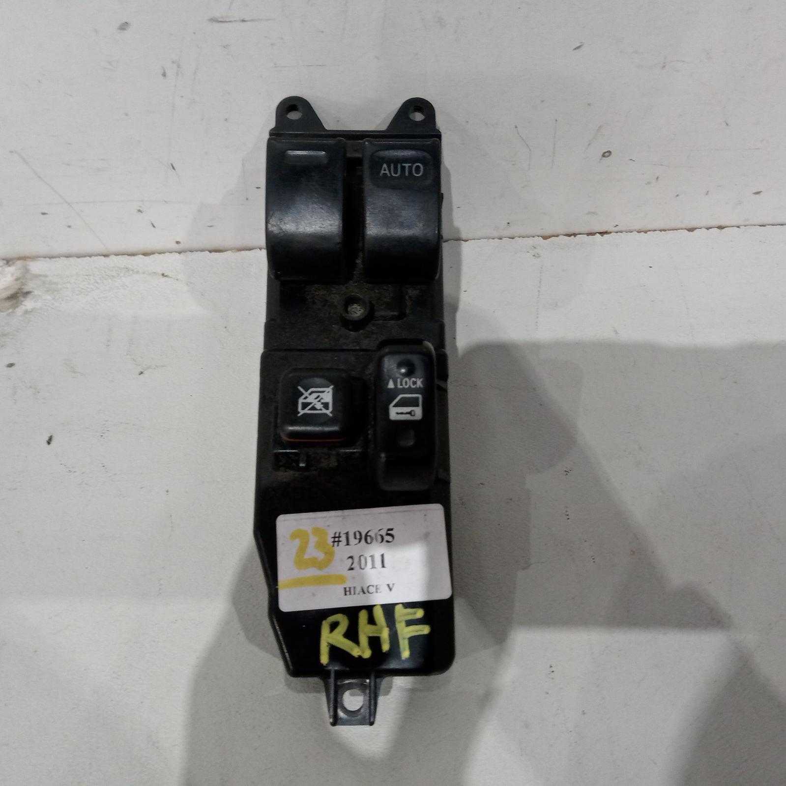View Auto part Pwr Dr Wind Switch Toyota Hiace 2011