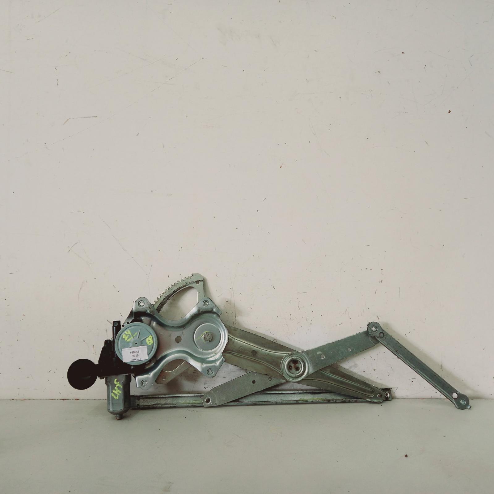 View Auto part Left Front Window Reg/Motor Toyota Corolla 2010