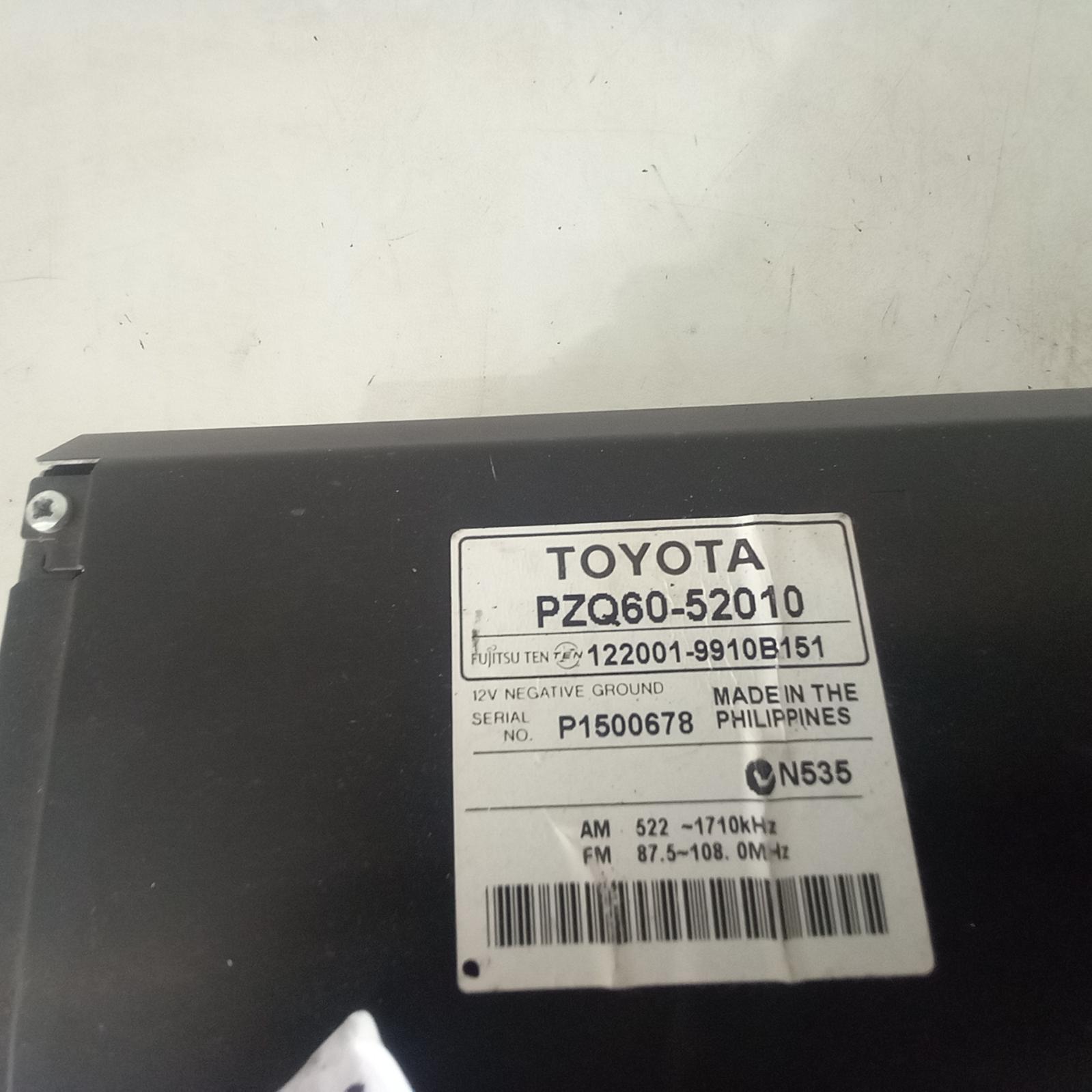 View Auto part Radio/Cd/Dvd/Sat/Tv Toyota Yaris 2009