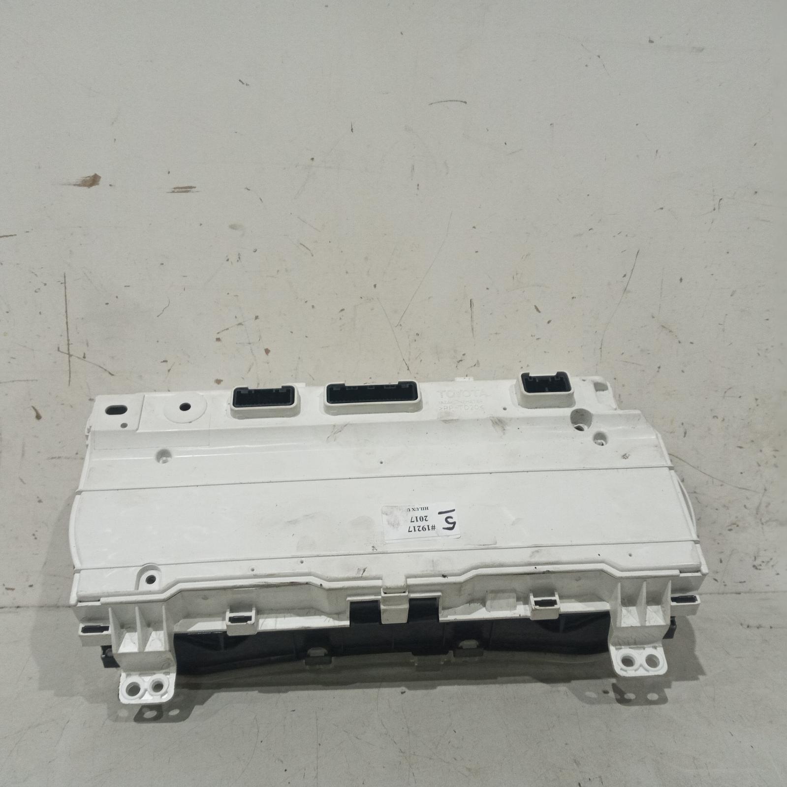 View Auto part Instrument Cluster Toyota Hilux 2017