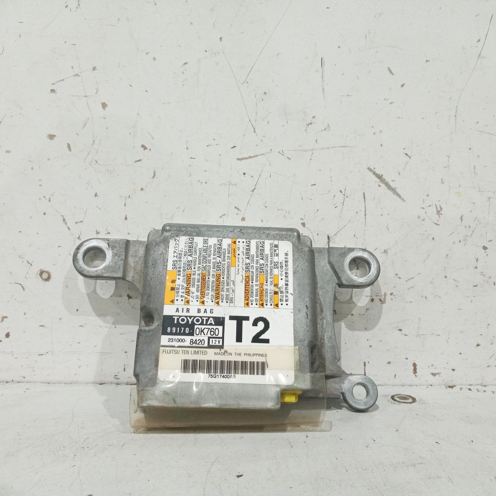 View Auto part Airbag Module/Sensor Toyota Hilux 2017