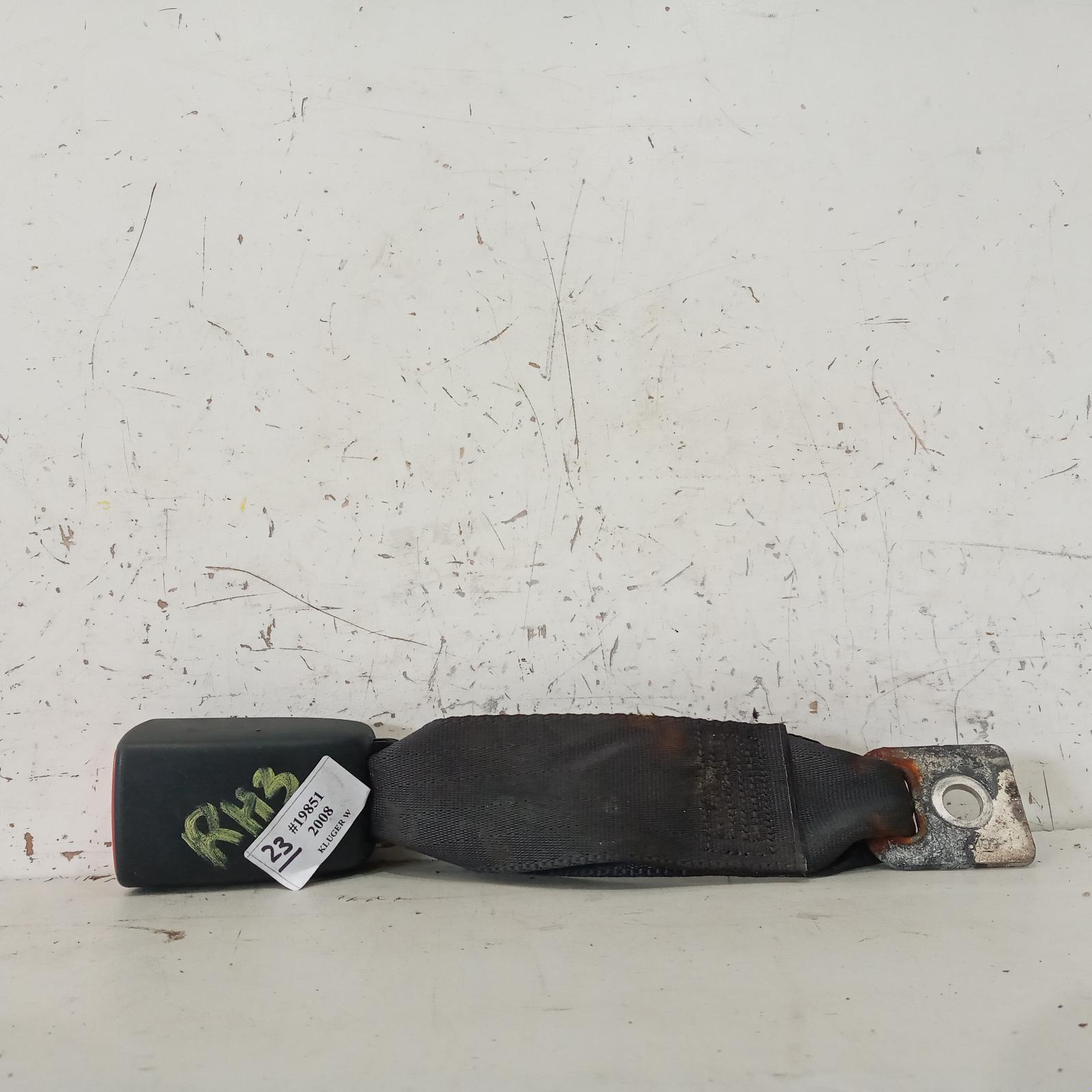 2008 Toyota Kluger Seatbelt/Stalk View Auto part Seatbelt/Stalk Toyota Kluger 2008