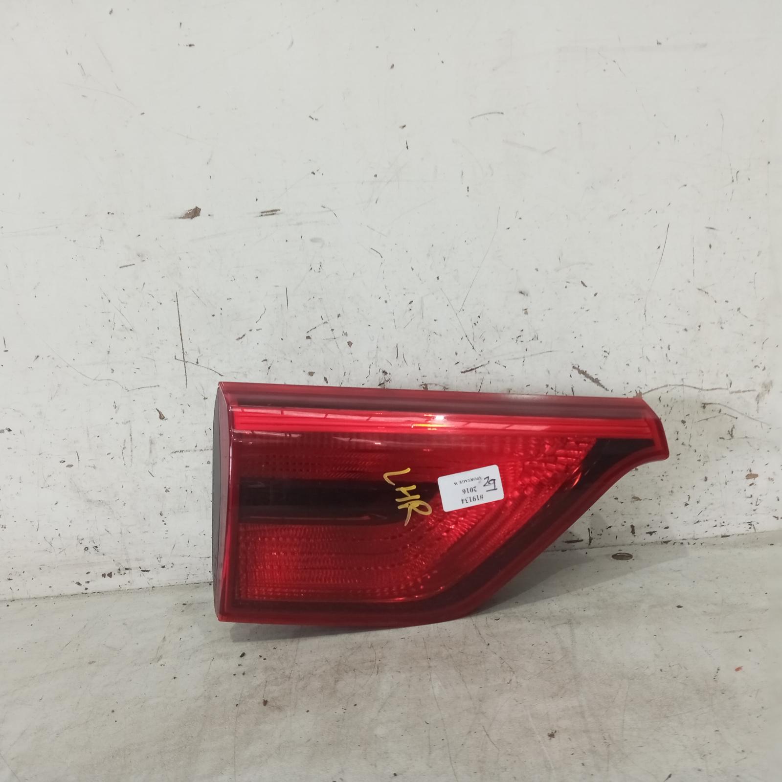 2016 Kia Sportage Rear Garnish View Auto part Rear Garnish Kia Sportage 2016