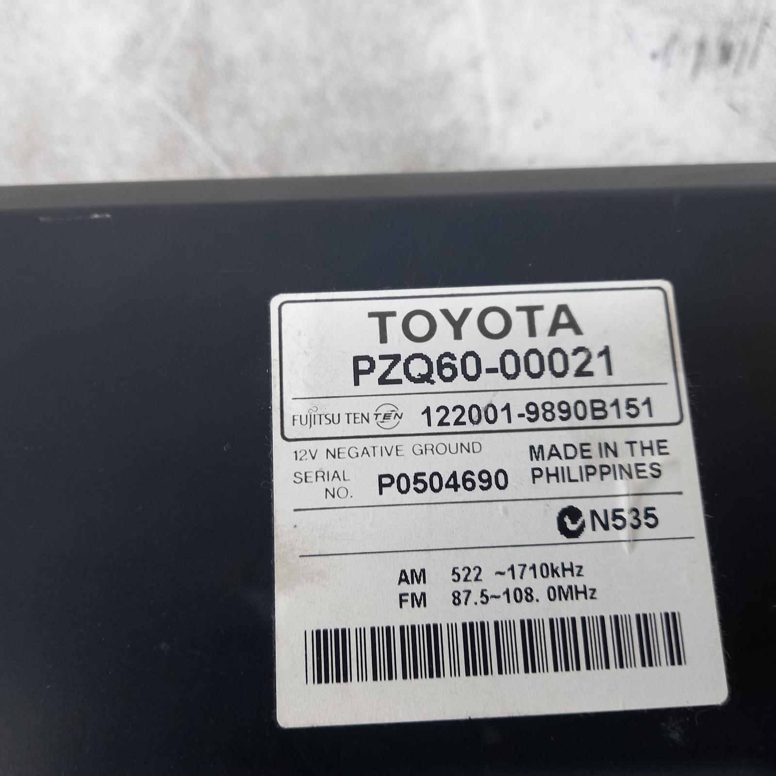 View Auto part Radio/Cd/Dvd/Sat/Tv Toyota Hilux 2008