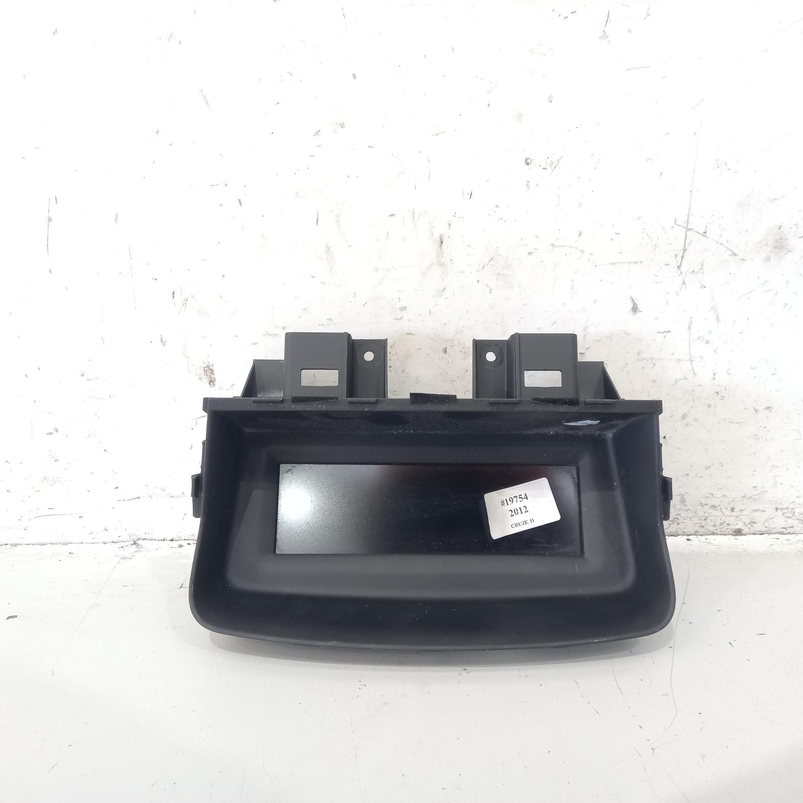 View Auto part Radio/Cd/Dvd/Sat/Tv Holden Cruze 2012