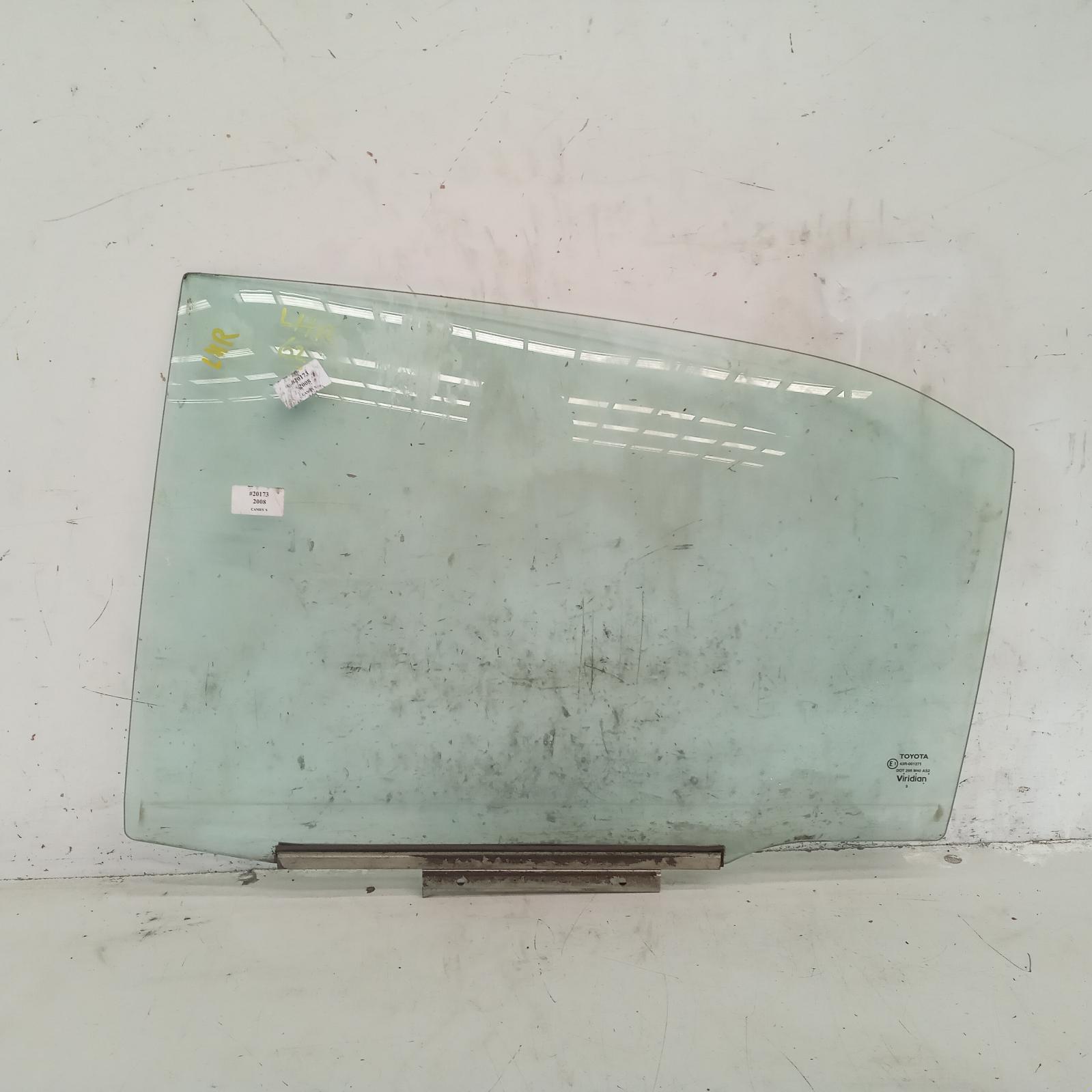 View Auto part Left Rear Door Window Toyota Camry 2008