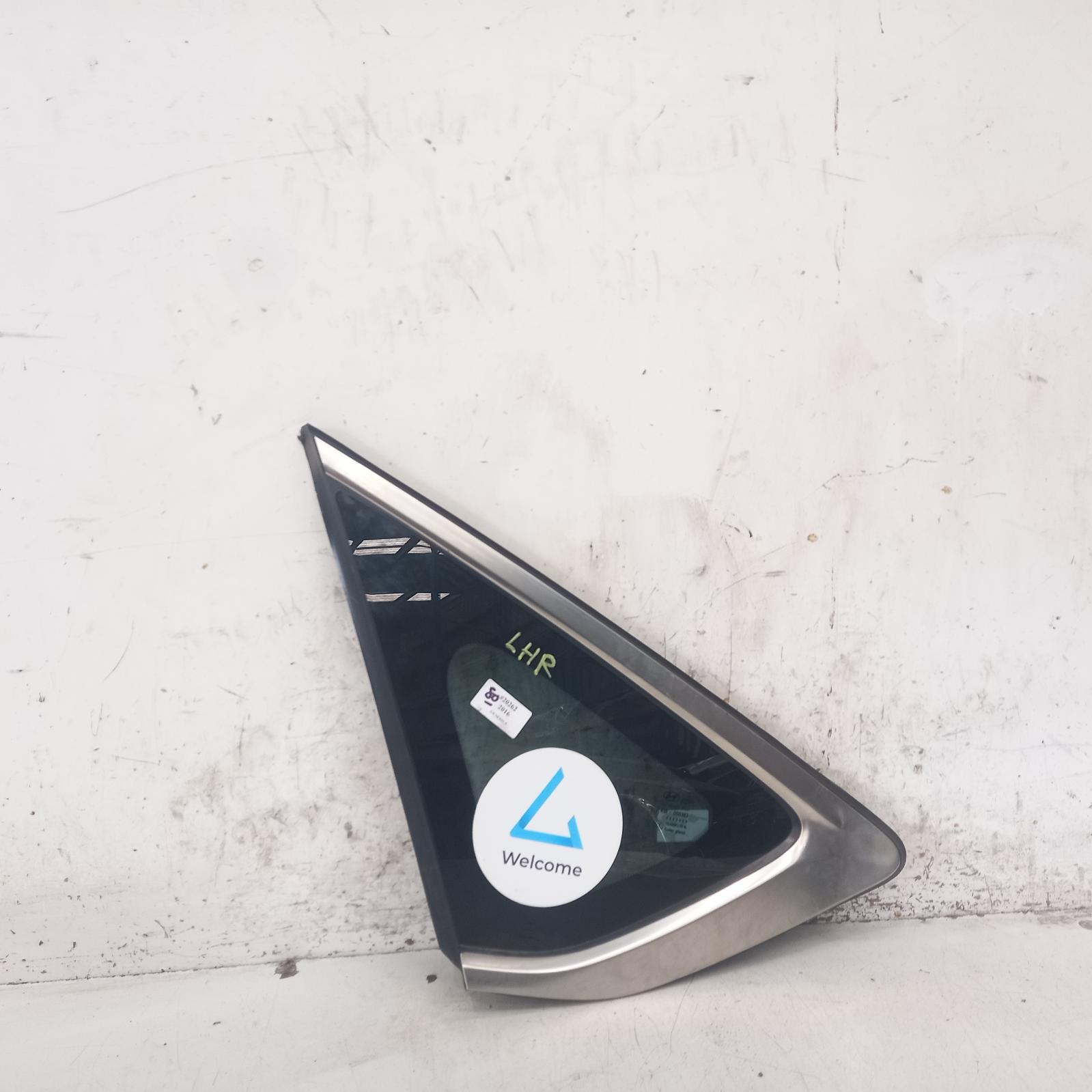 2016 Hyundai Genesis Left Rear Side Glass View Auto part Left Rear Side Glass Hyundai Genesis 2016