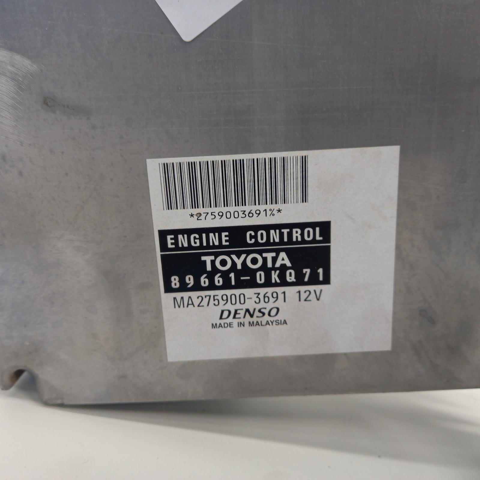 2014 Toyota Hilux Ecu View Auto part Ecu Toyota Hilux 2014