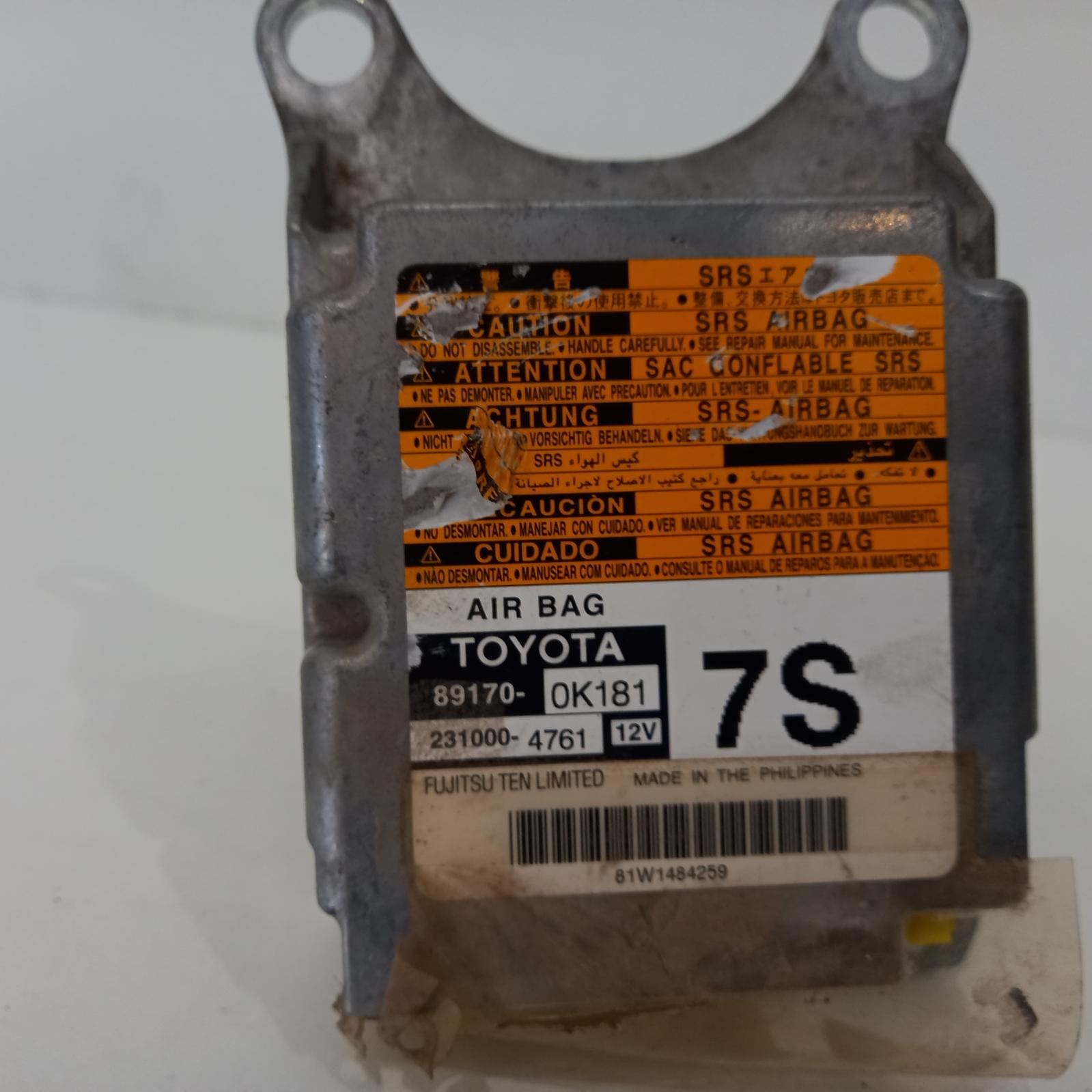 View Auto part Airbag Module/Sensor Toyota Hilux 2014