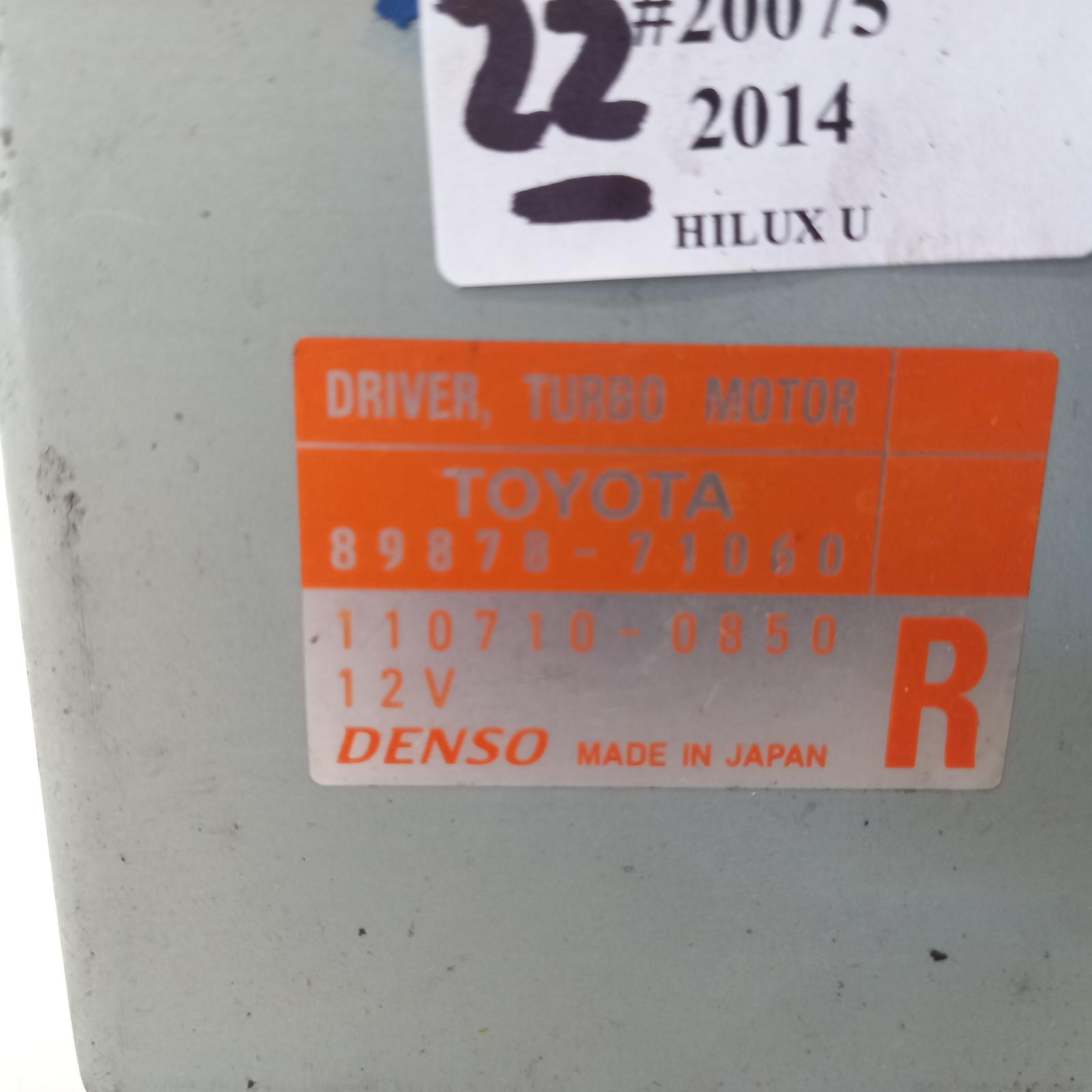 View Auto part Ecu Toyota Hilux 2014