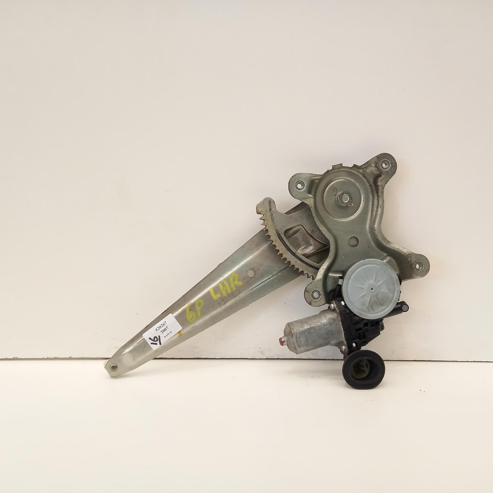 View Auto part Left Rear Wnd Reg/Motor Toyota Rav4 2007