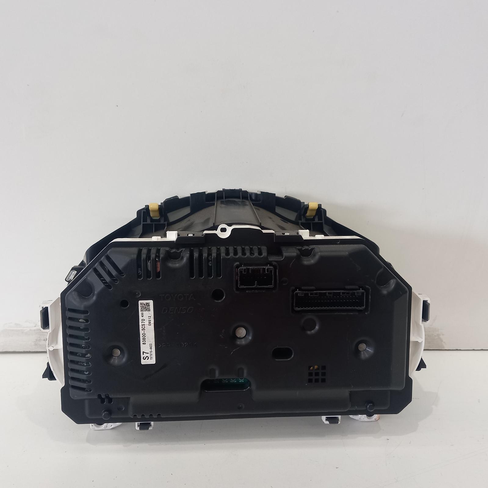 2015 Toyota Yaris Instrument Cluster View Auto part Instrument Cluster Toyota Yaris 2015