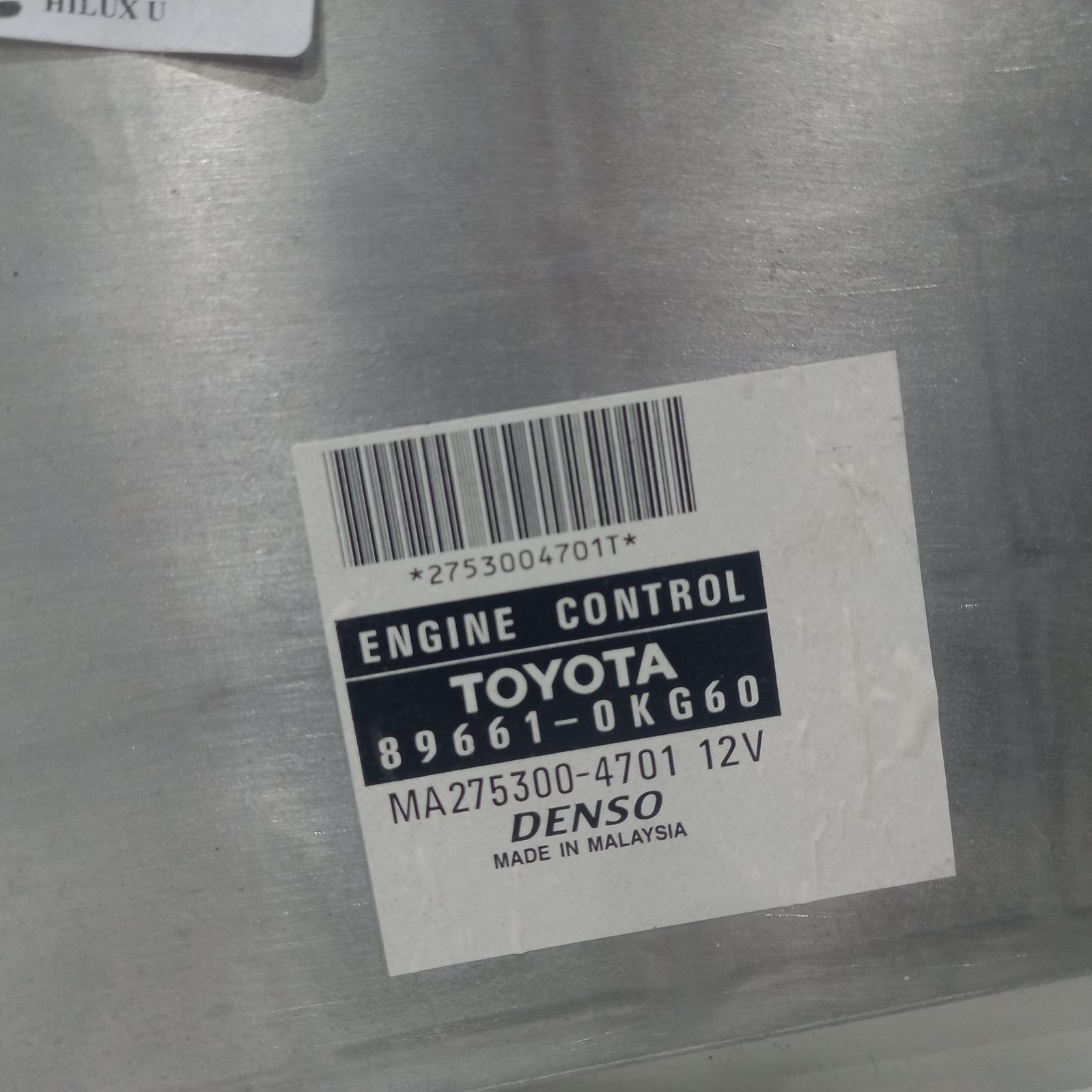 View Auto part Ecu Toyota Hilux 2010